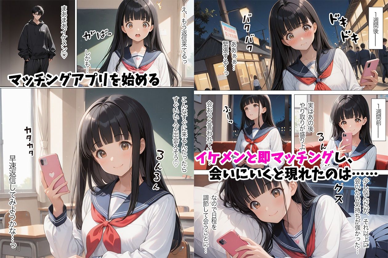 中出し懇願朝まで種付けプレス マッチングアプリに沼るガチイキ女子校生