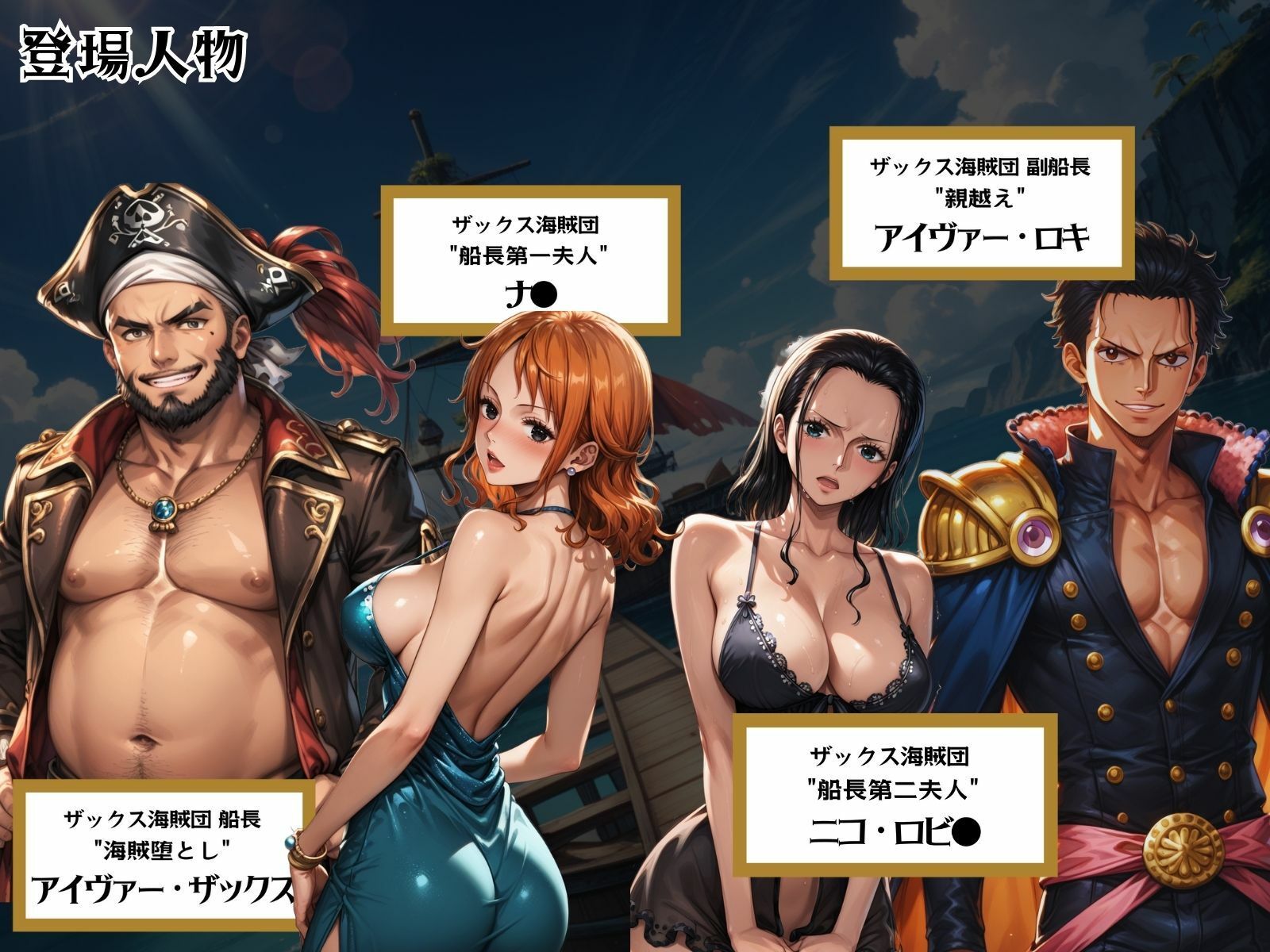巨乳海賊狩り 3 〜服従の証 完全妊娠 Wフェラ〜