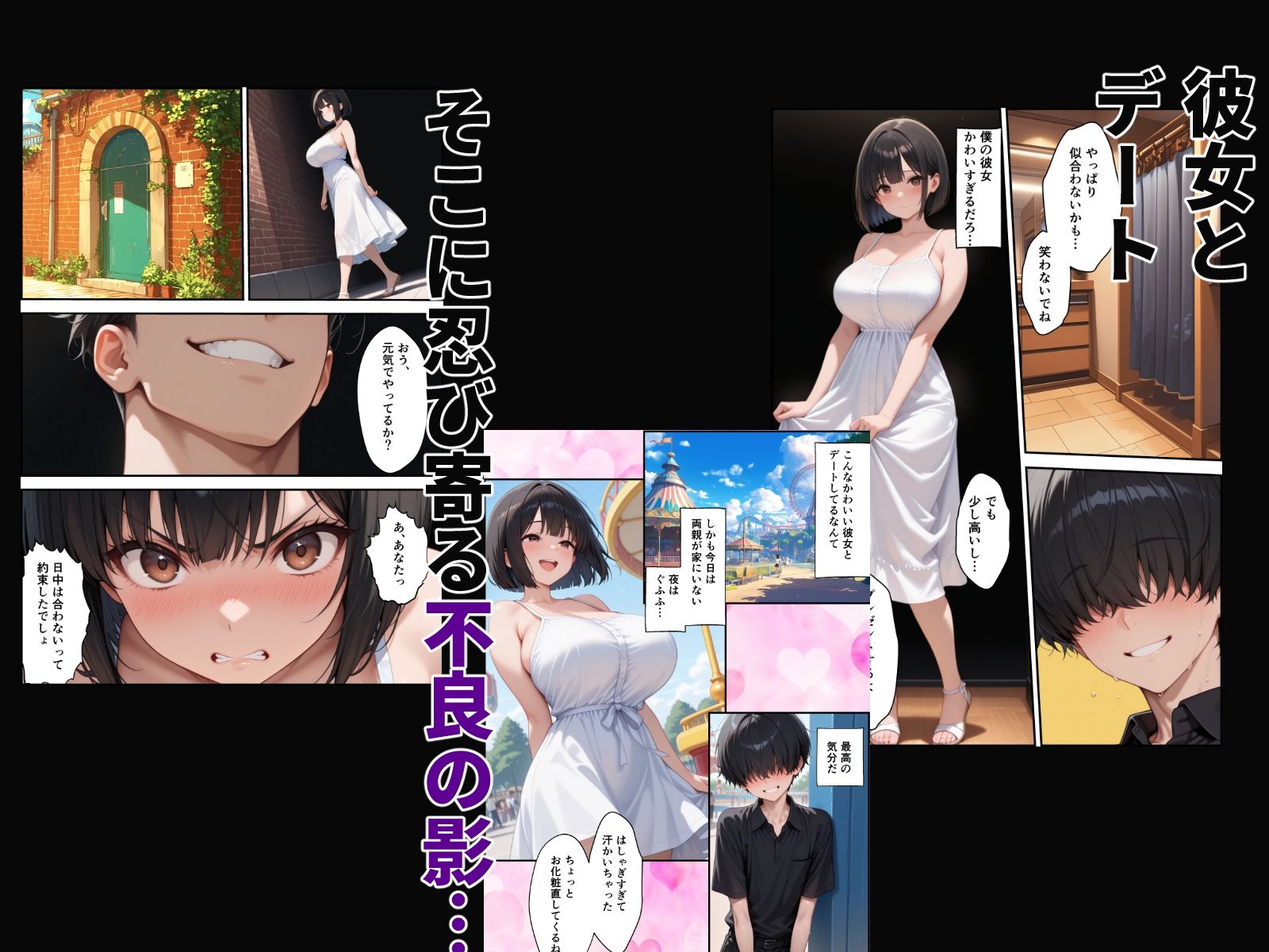 ボクを守るために不良の性奴●になっても絶対に堕ちないカノジョ3