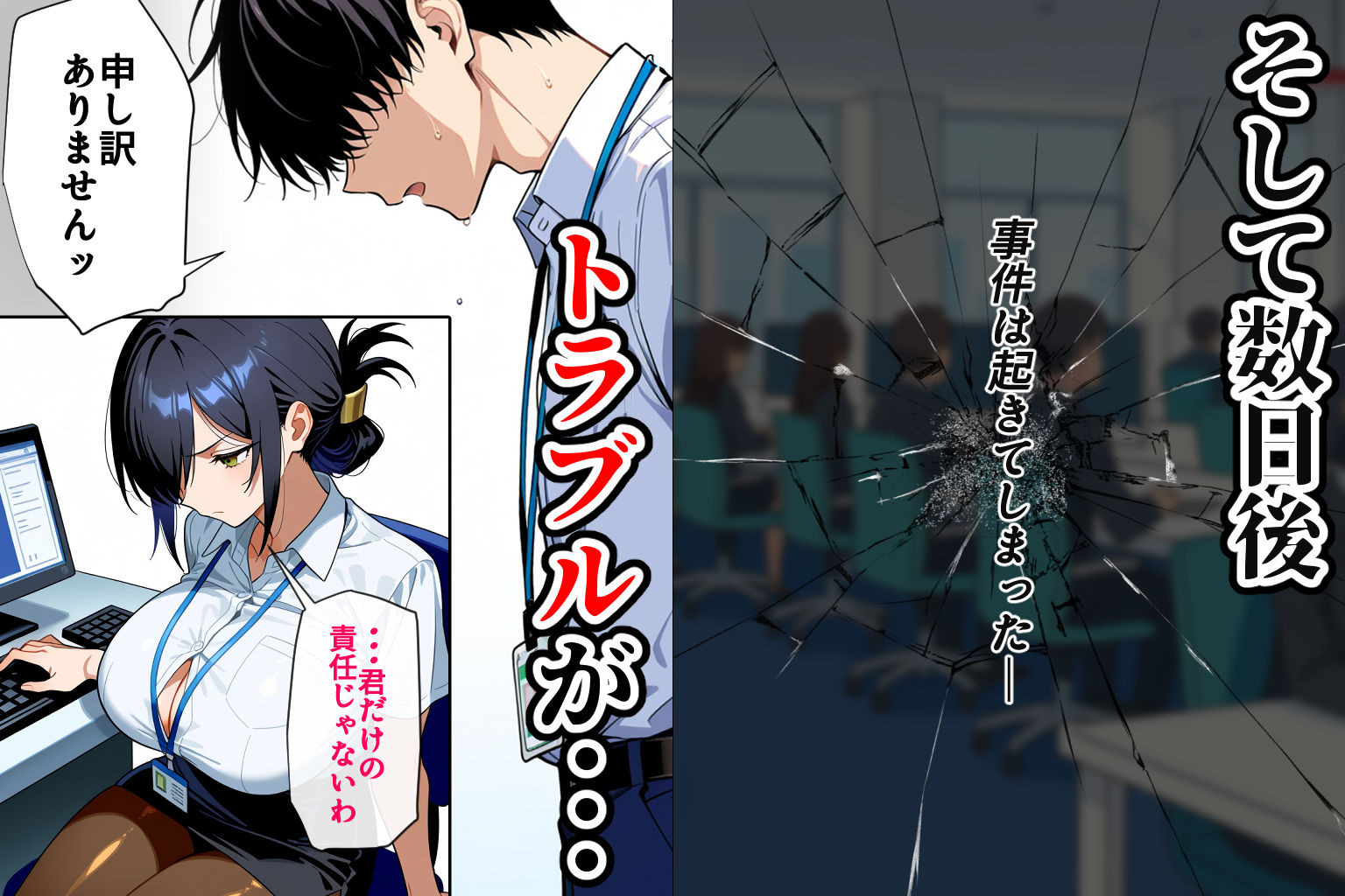 上司彼女が堕ちるまで（NTRカラーコミック195p）