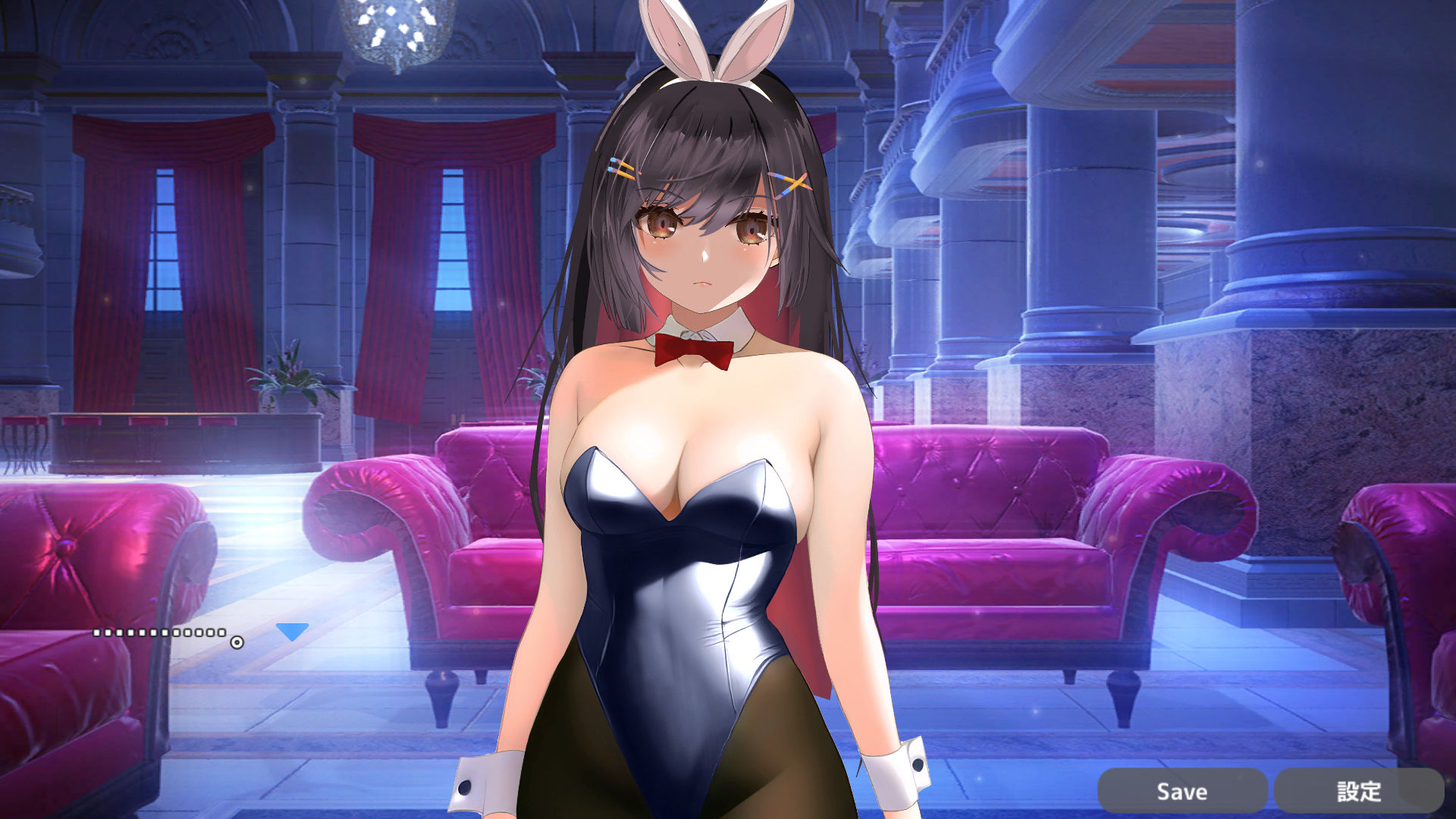 【Live2Dゲーム】バニーとNTR●ックス！？カジノで脱衣トランプゲーム！