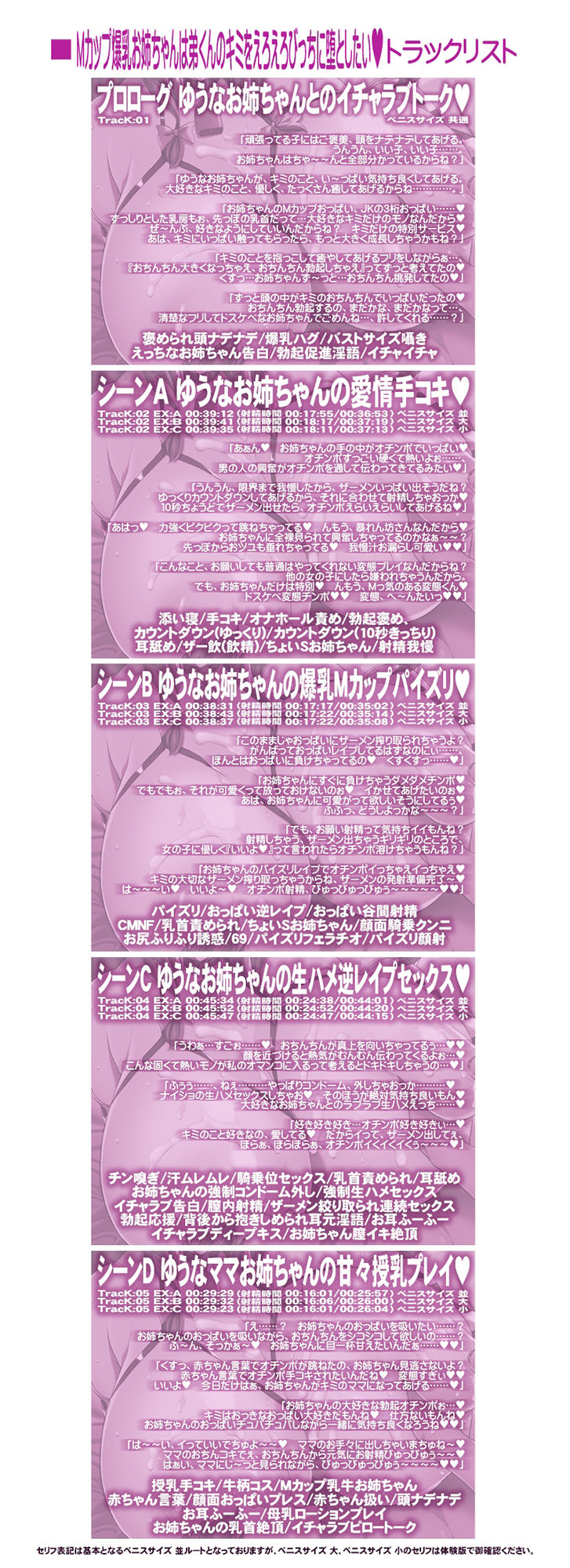 Mカップ爆乳お姉ちゃんは弟くんのキミをえろえろびっちに堕としたい【NATURALCORDE音声作品】