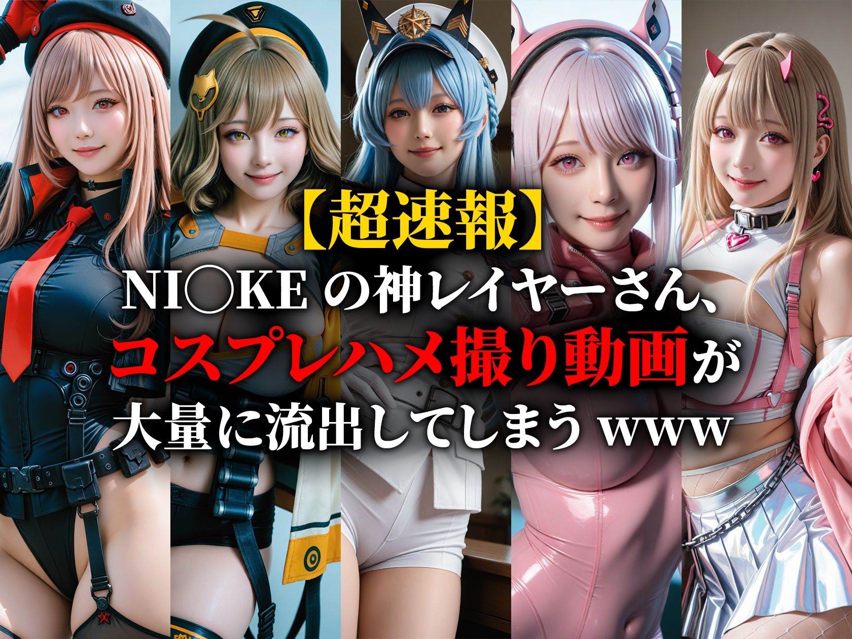 【動画】コスプレの女神:HAMME