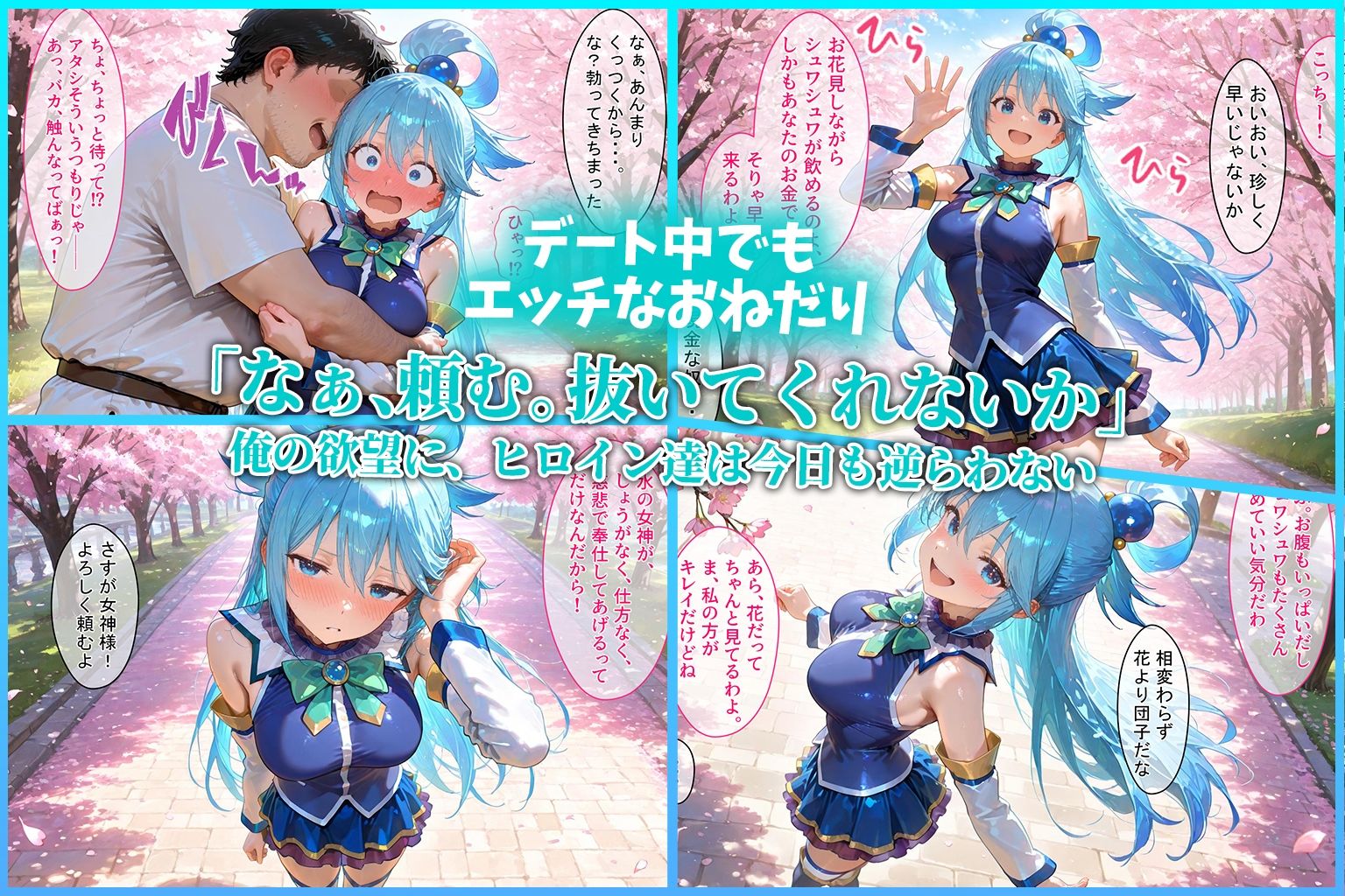 ハーレム転生 俺だけの従順ヒロイン 孕ませデートプラン（このすば編）