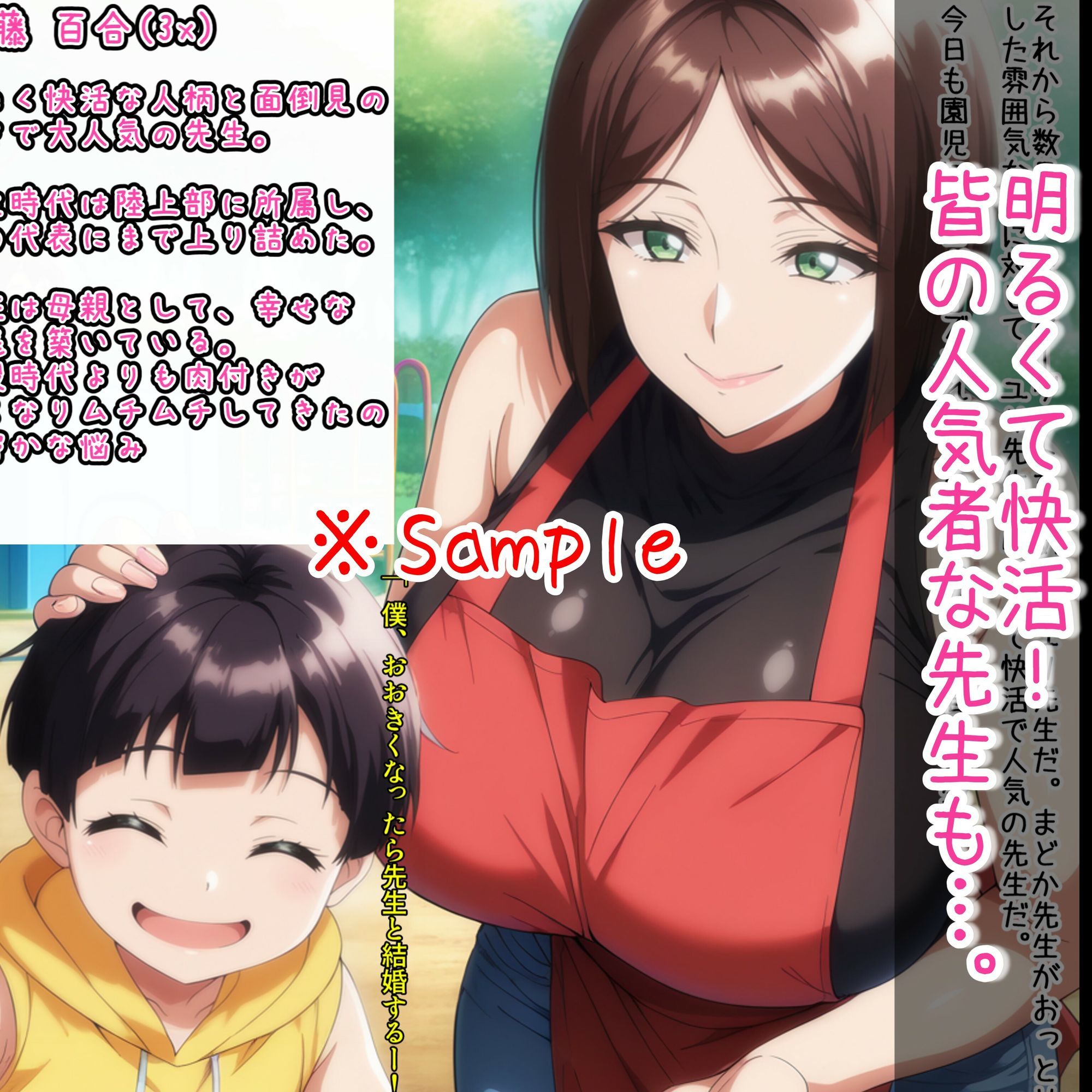 超爆乳ママさん達もドギつい学園長もみーんな僕専用肉オナホ。底辺こどおじの僕が催〇ア〇リで好き放題する。