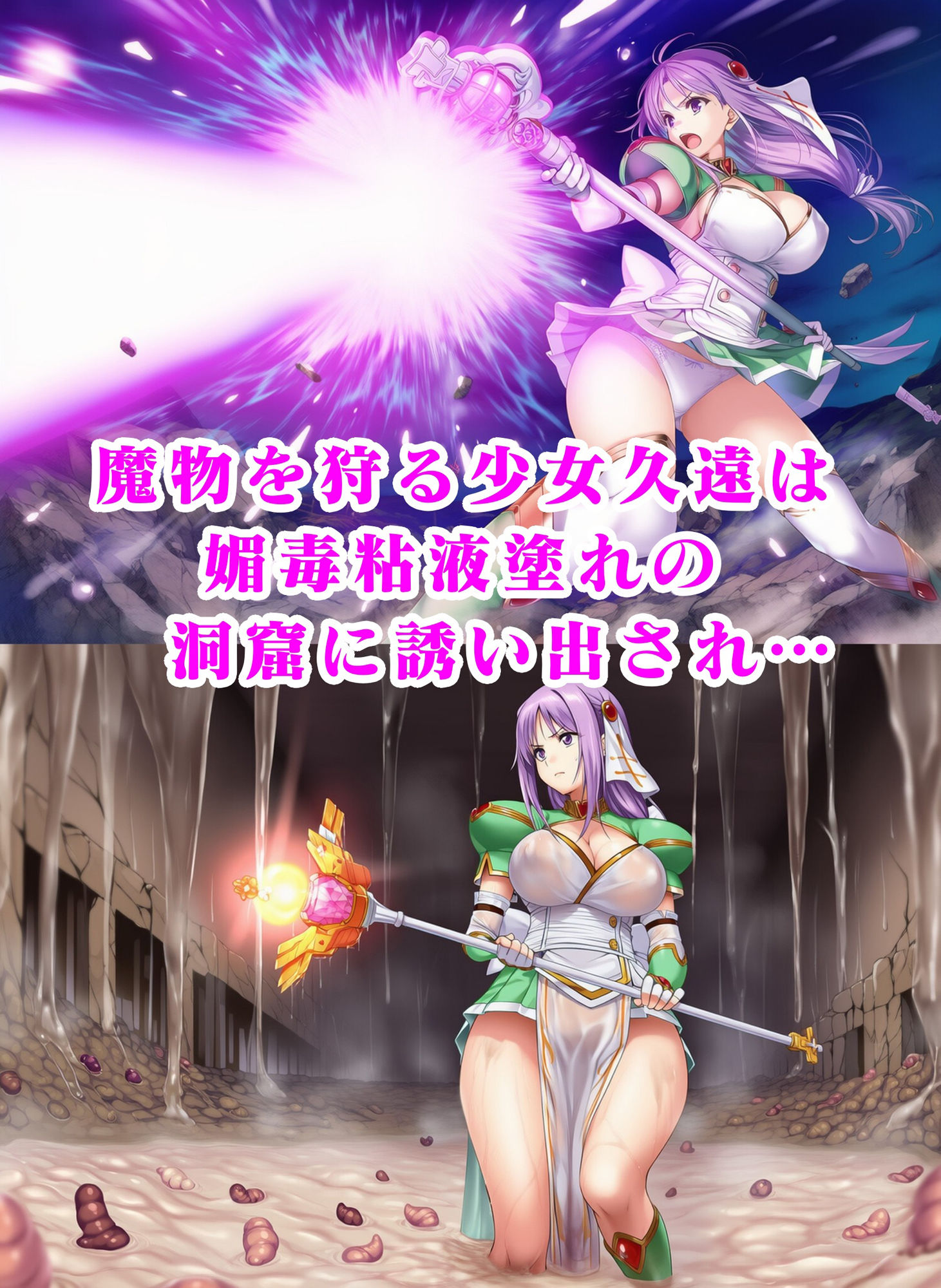 神聖天使クオン VS ナメクジ博士  〜淫虐の苗床家畜改造・大量出産〜