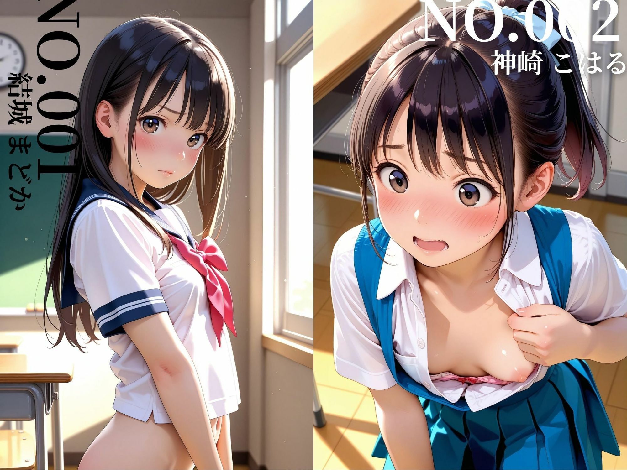 裏撮りIDOL vol.1〜まどかとこはる、清楚なふたりの裏側〜