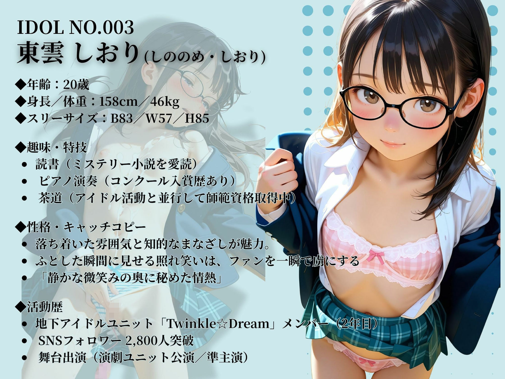 裏撮りIDOL vol.2〜しおりとあかね、閉ざされた教室で〜