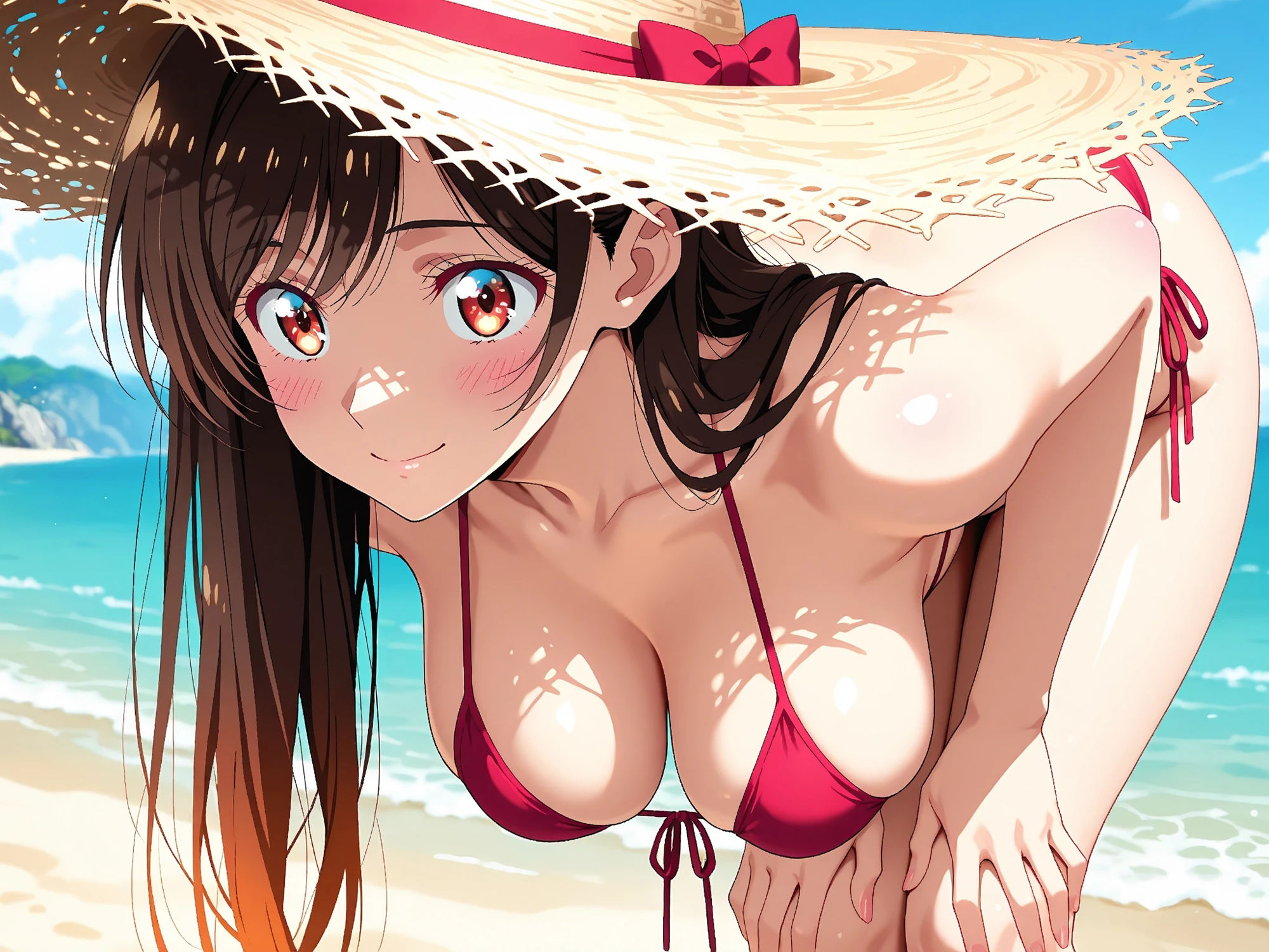 【プライベートビーチで独占契約】太客限定！レンタル彼女・水●千鶴をプライベートビーチで丸一日貸し切り契約！〜ビキニ姿で朝から晩まで言いなりHやり放題〜