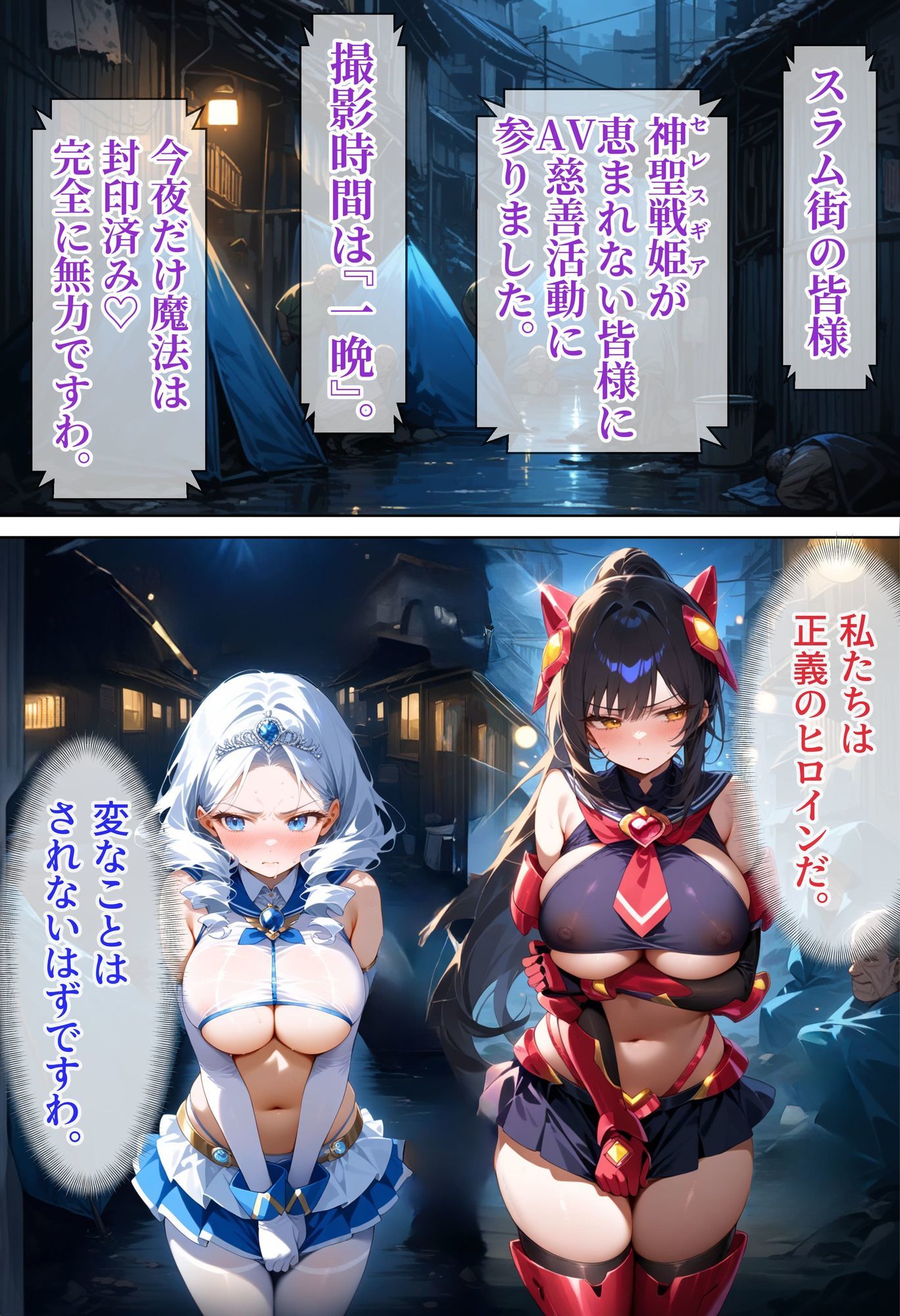 神聖戦姫セレスギア〜絶対服従！！AV契約魔法の罠〜