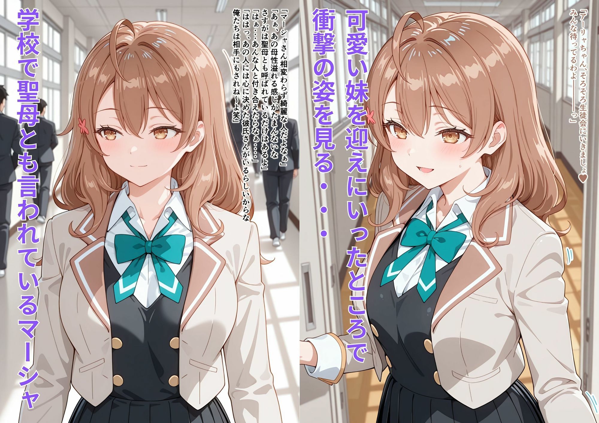 お姉ちゃんも負けてない！？  ふたり仲良く揃って淫乱ドスケベ肉便器