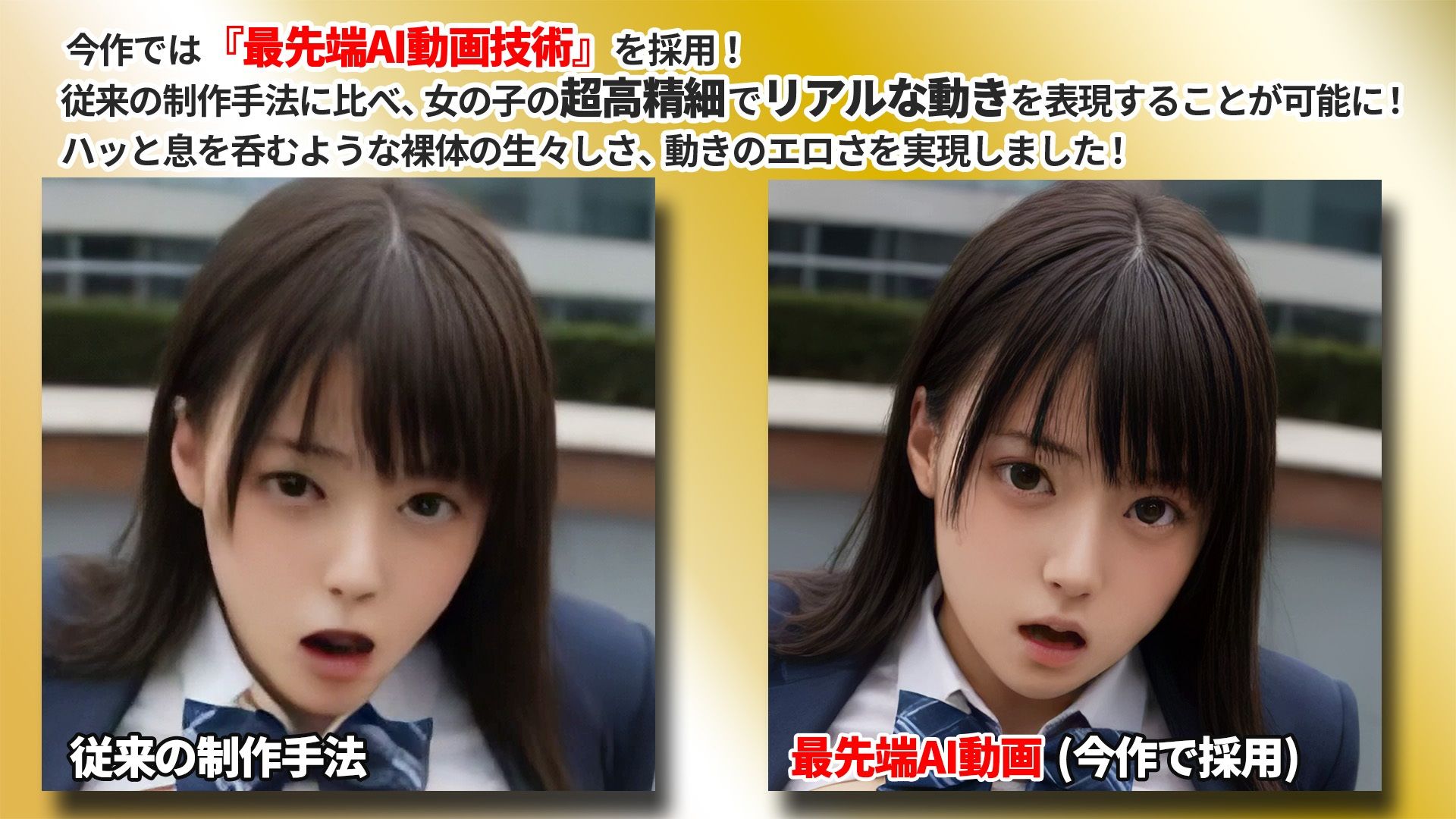 【4K神画質】制服JK100人と淫乱セックス【115分】