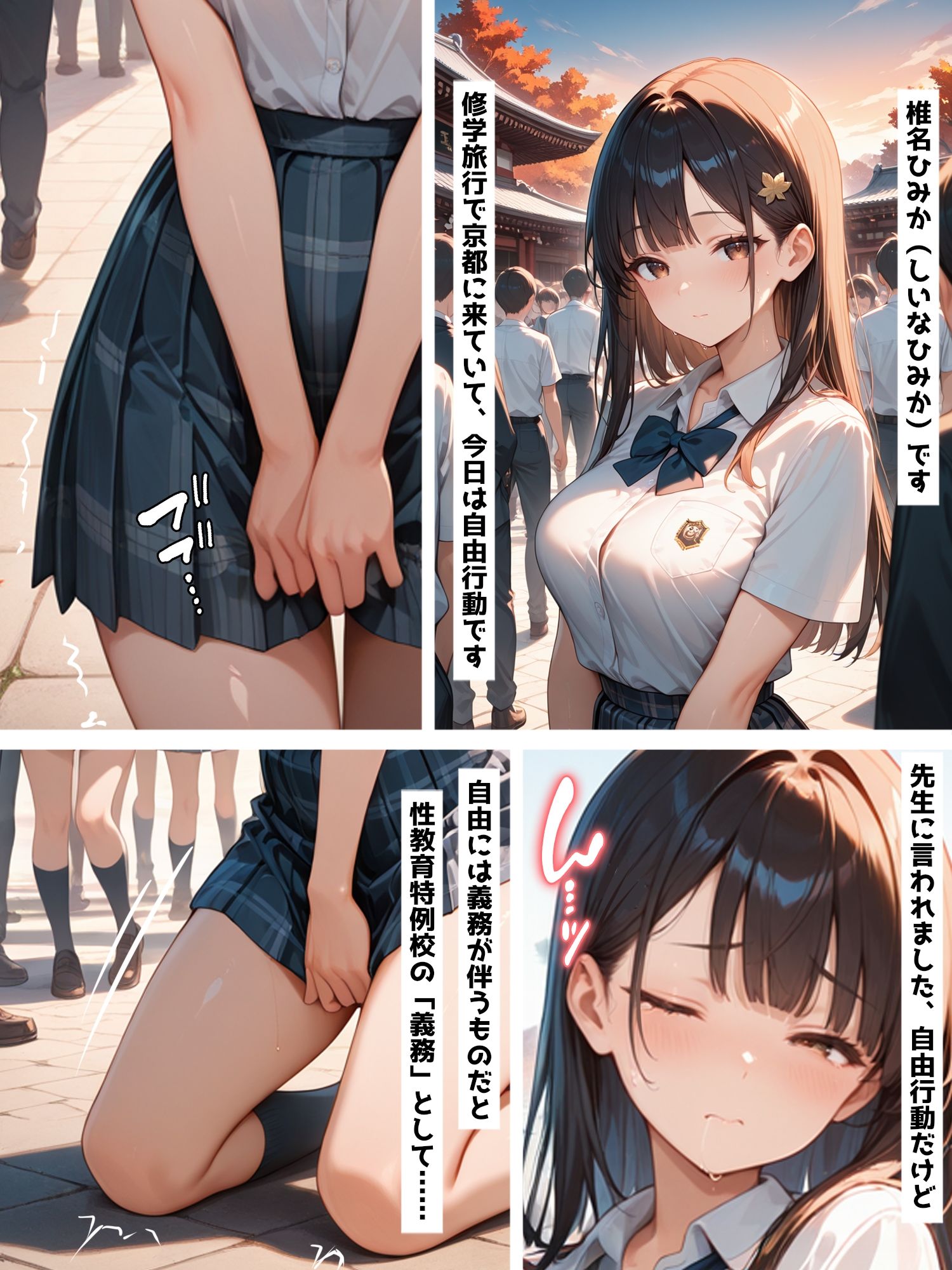性教育学園X やりまくり！修学旅行編 vol.44【セリフ入有】