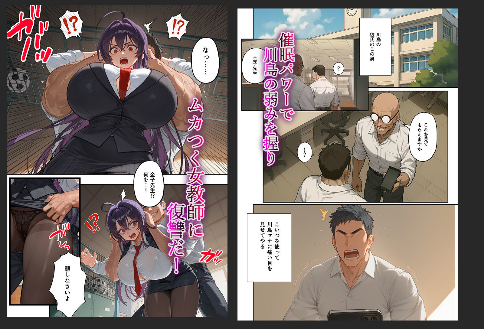 ムカつく女教師を強●妊娠！催◯リベンジ！＃2