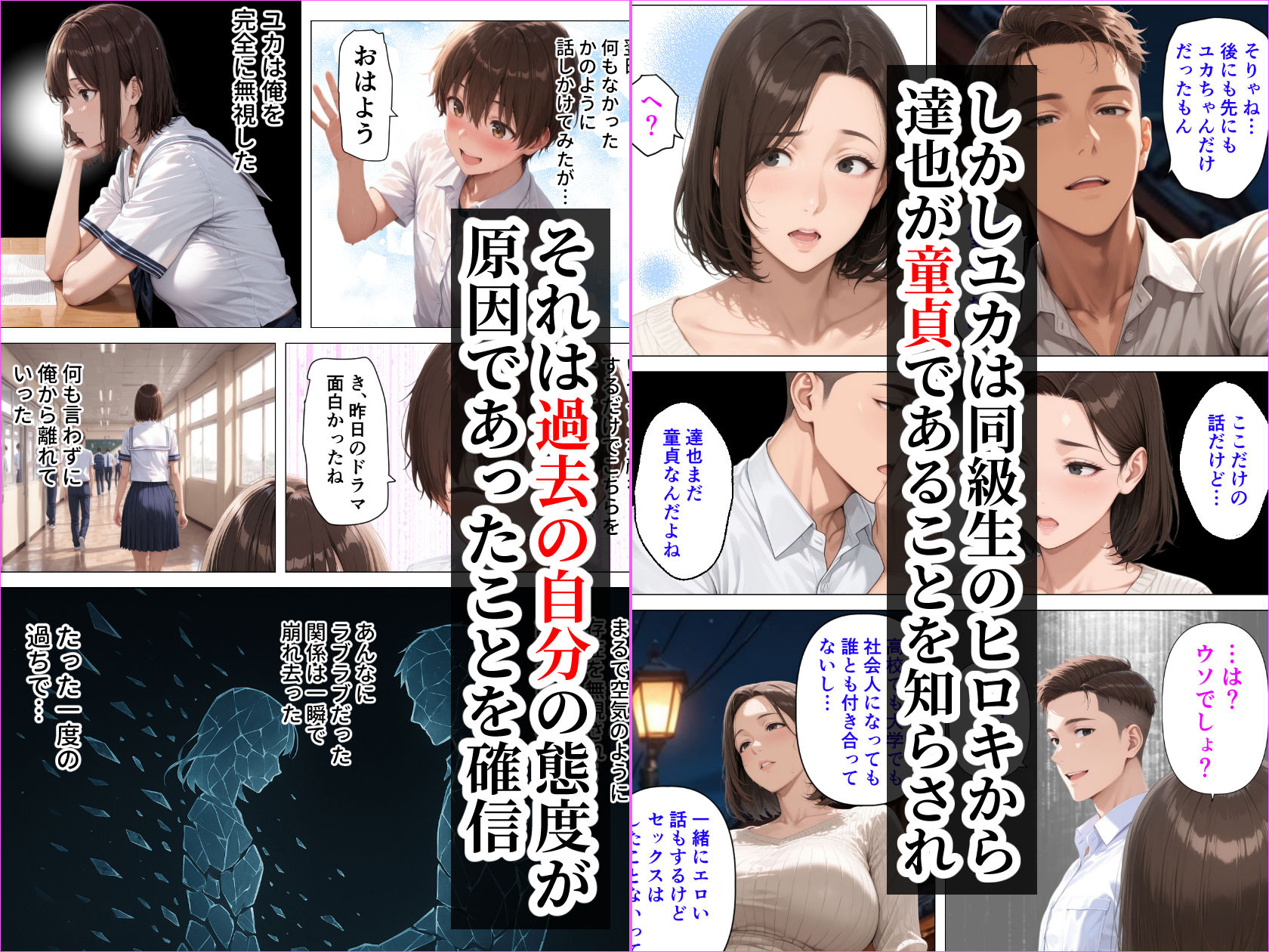 むちむち人妻になった元カノと同窓会で再会した童貞の濃密H  〜今日は私のカラダ好きに使って〜