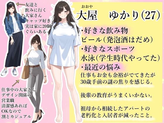 チン体契約  欲求不満限界アラサー大家にチンポを請求される