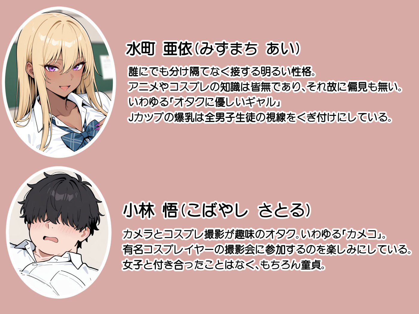 オタクに優しい爆乳ギャルとカメコな僕〜秘密のエロコス撮影会〜