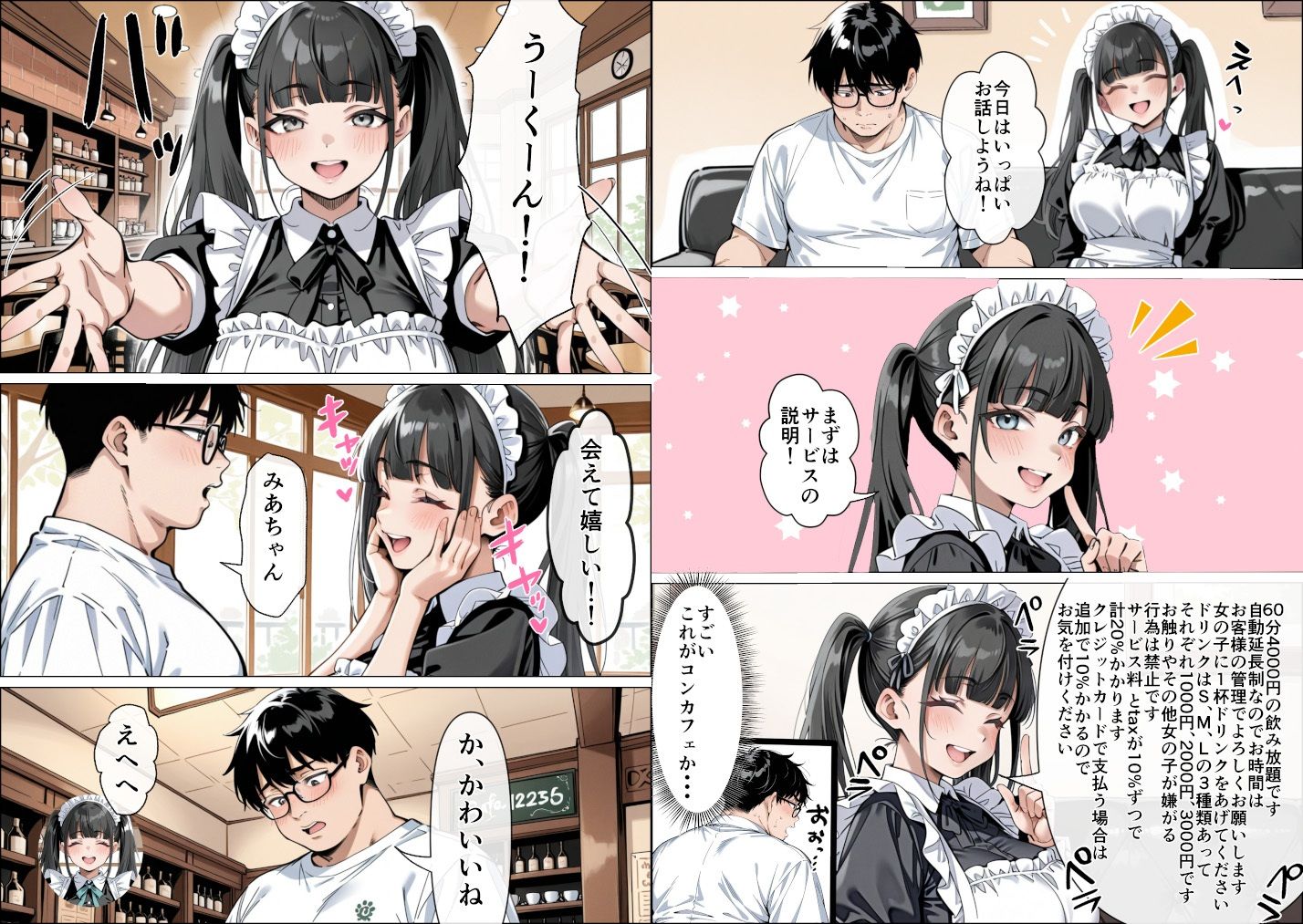 Ub●rの配達先で推しコンカフェ嬢が彼氏とヤってた話
