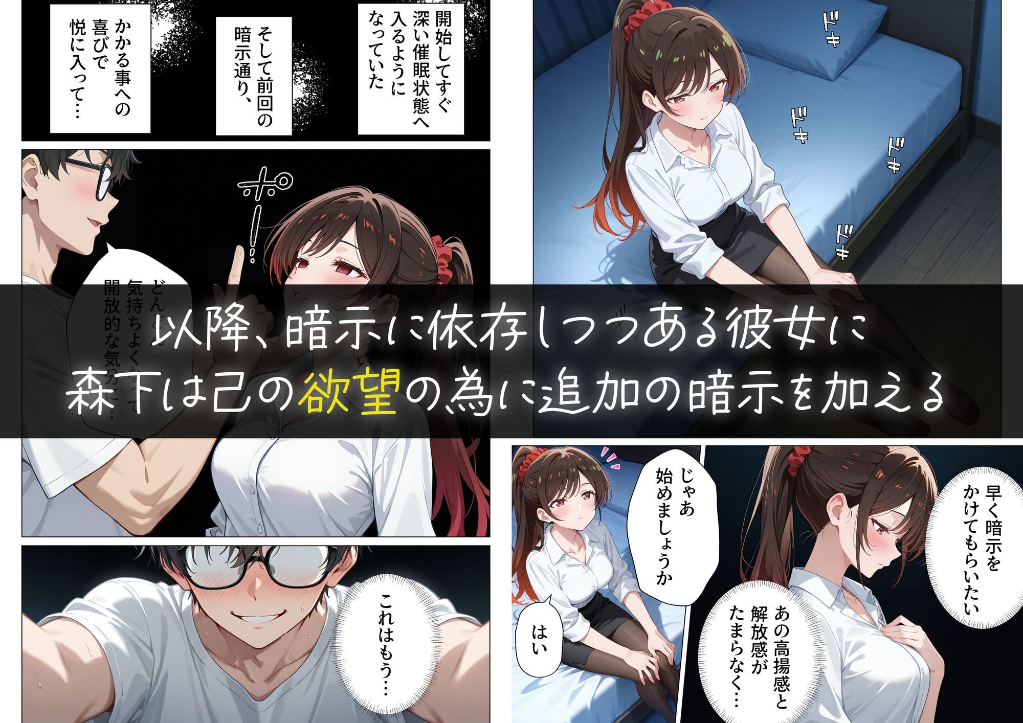 彼女の夢、催◯暗示で叶えます