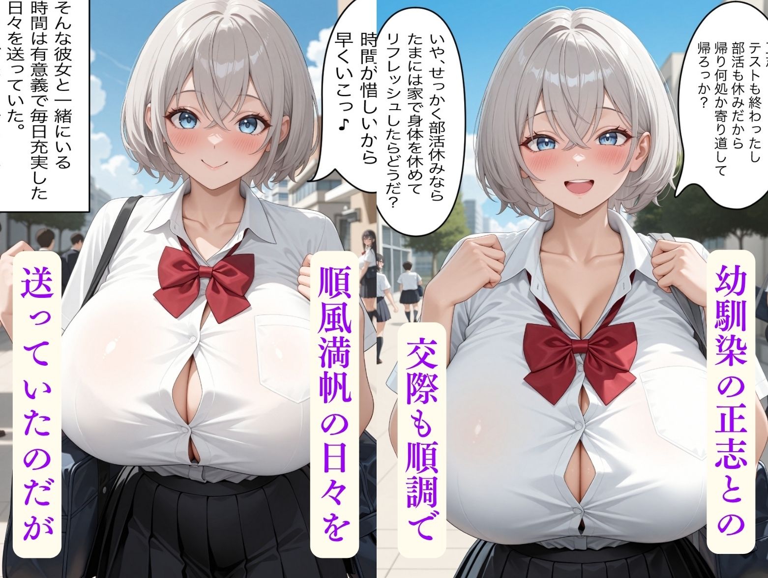 爆乳陸上女子寝取られ放課後は変態顧問とSEXトレーニング