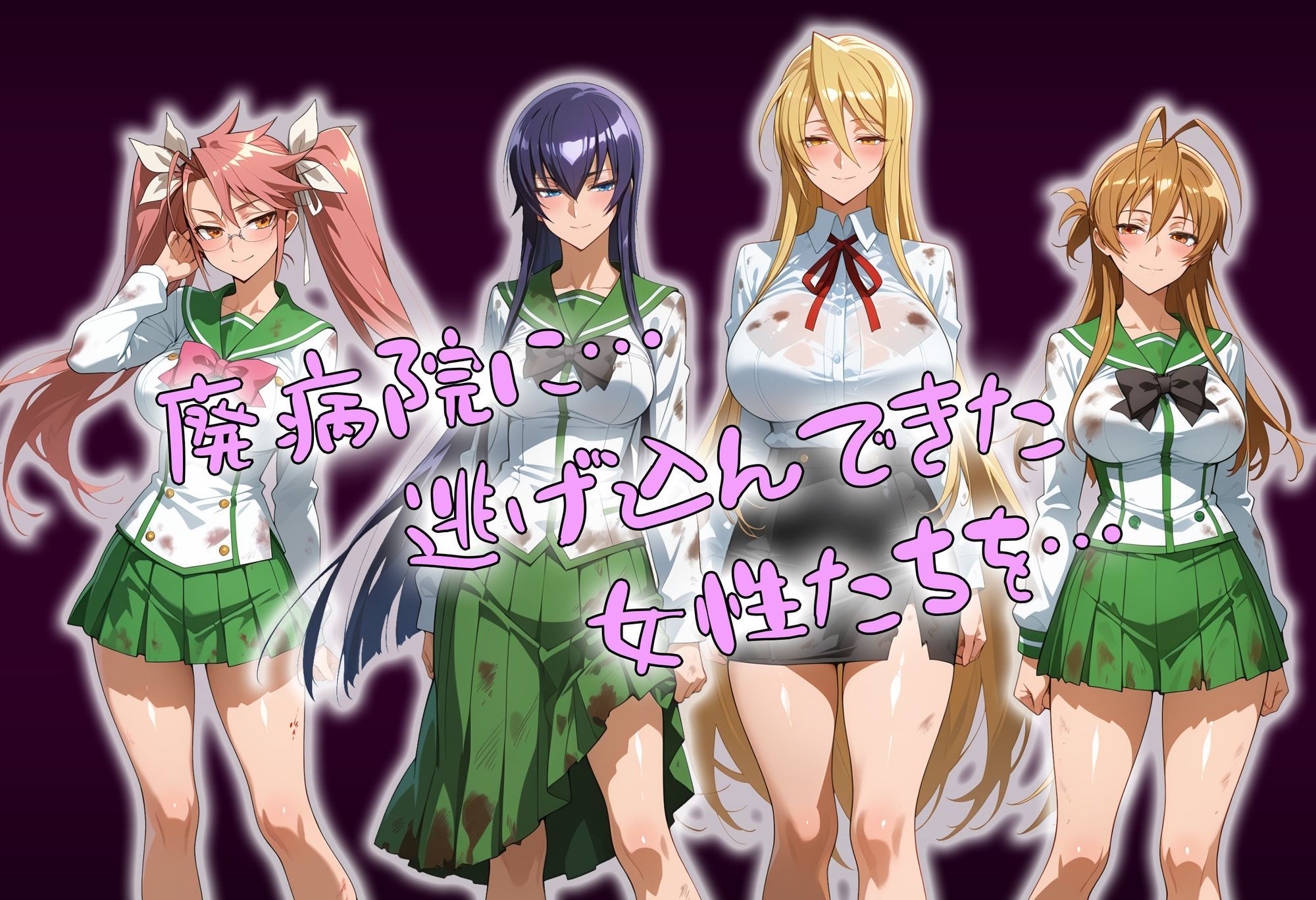 ゾンビがまんえんしたH〇TDの世界で…催● ハーレム作り