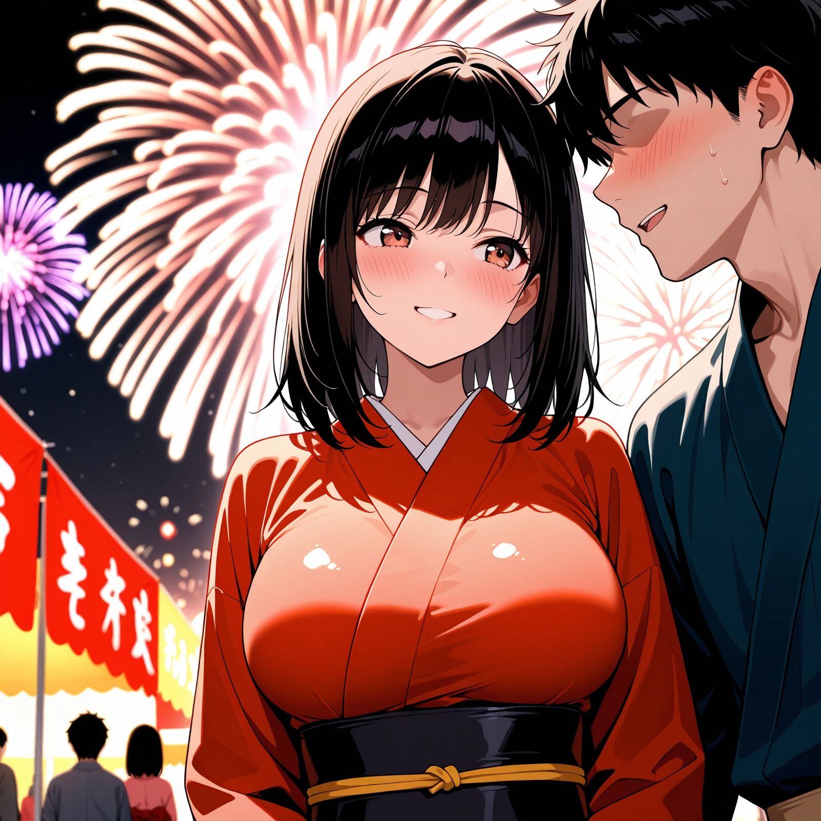 女子校生催●寝取られーあおい夏祭り編ー