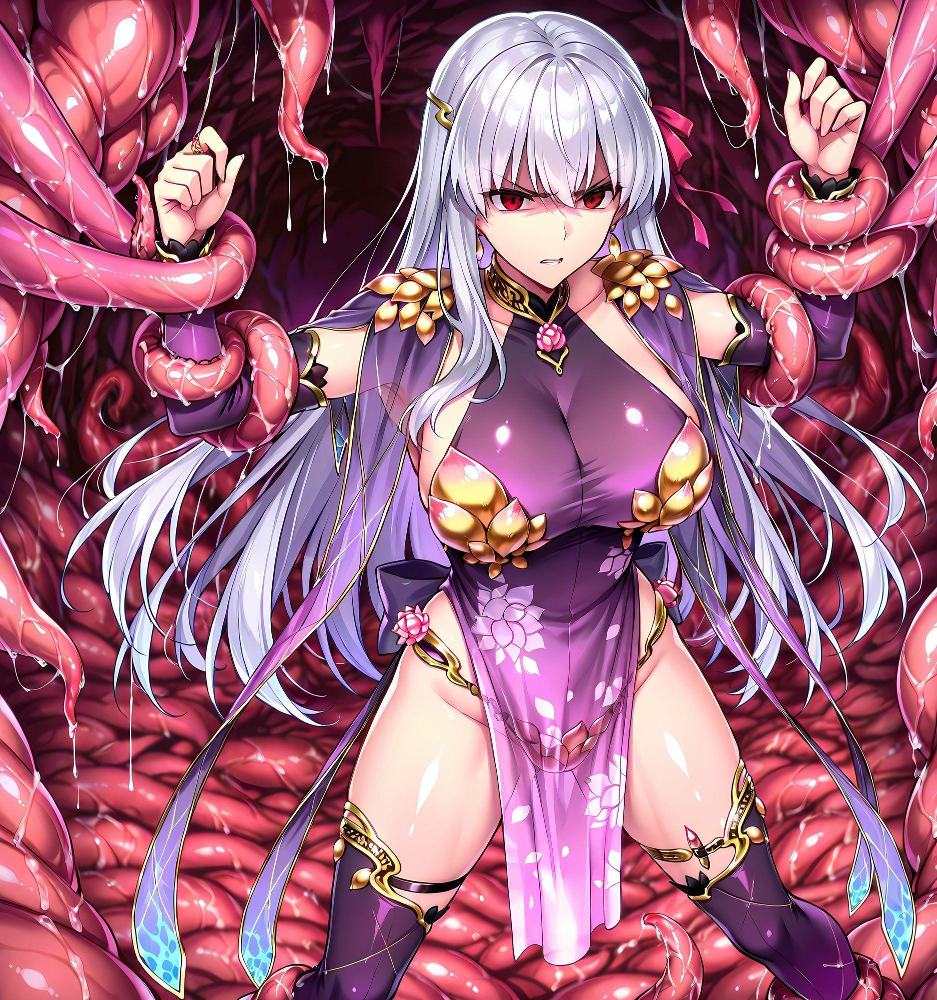 カーマ洗脳丸呑み悪堕ち〜淫魔化ドスケベ交尾〜