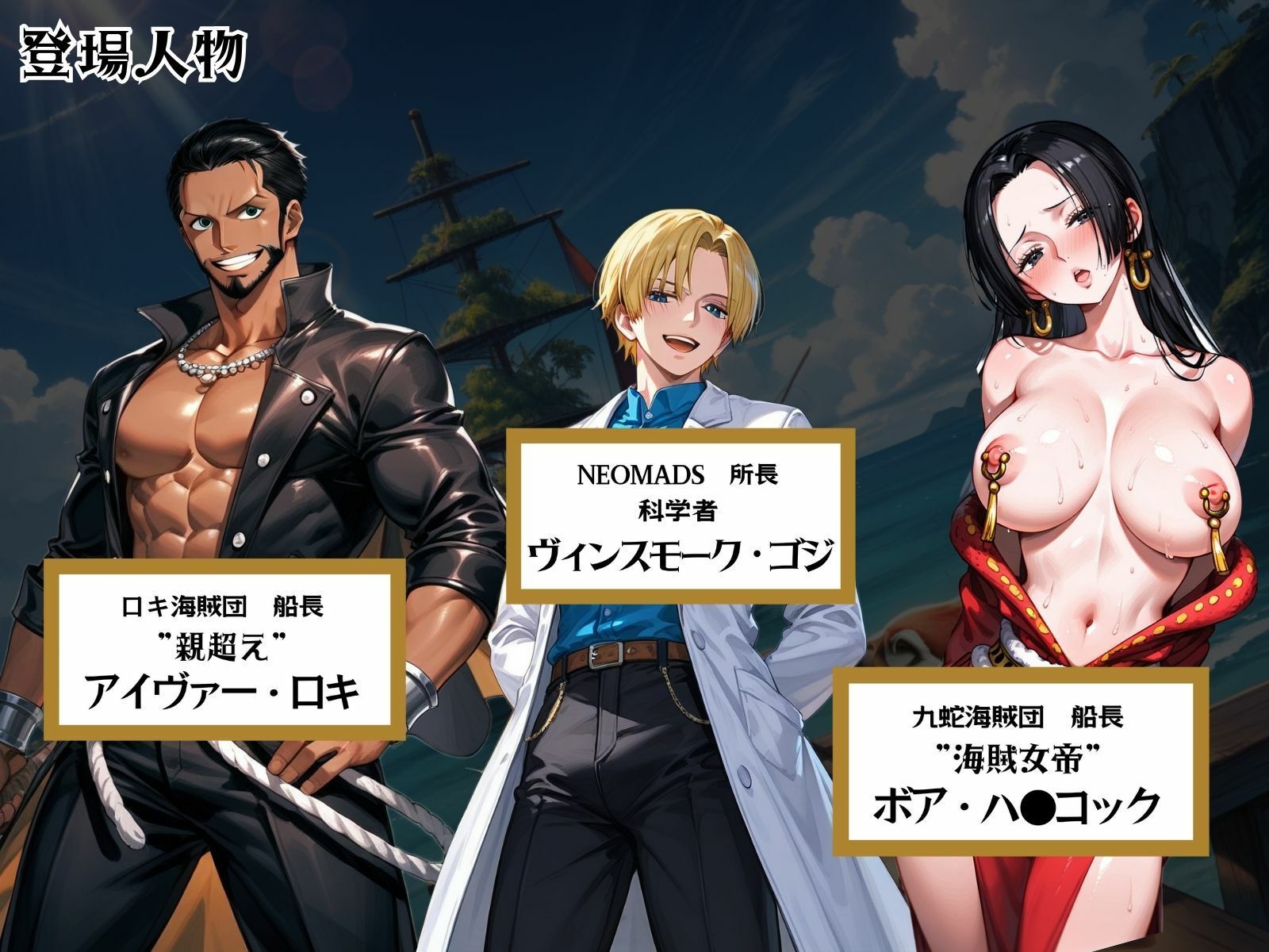 巨乳海賊狩り 5 〜奴●生活悲しみの傀儡女帝〜