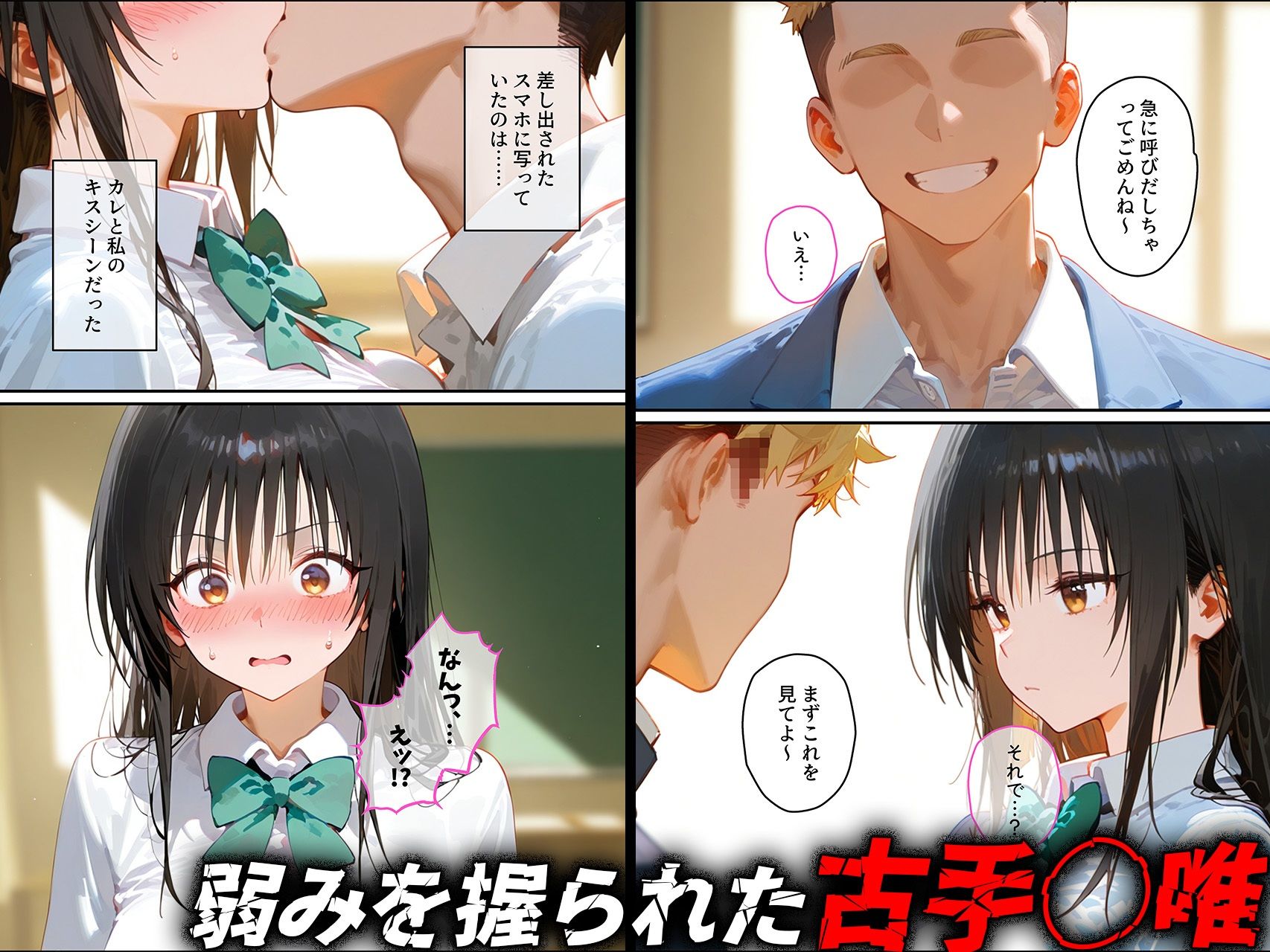 【古手◯唯】俺の大好きな清楚彼女が寝取られ快楽堕ちする話