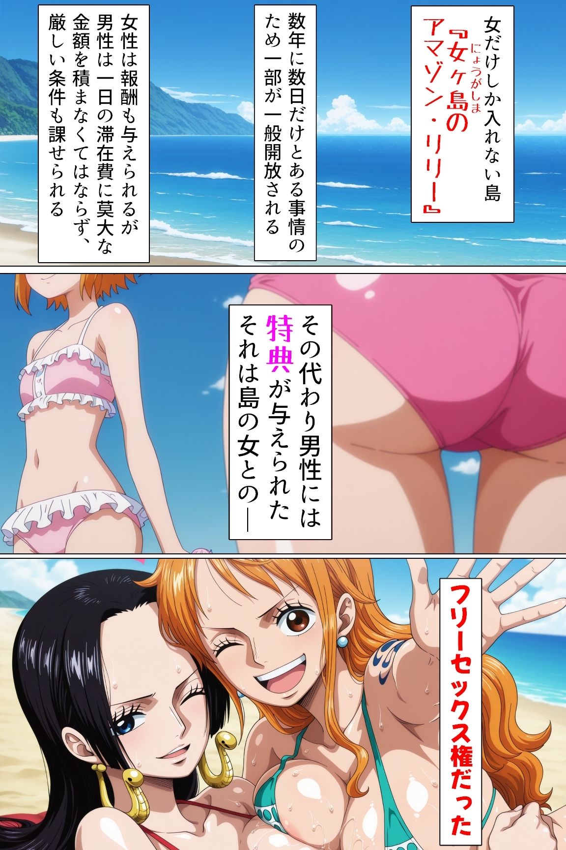 女海賊たちの初めての白濁3
