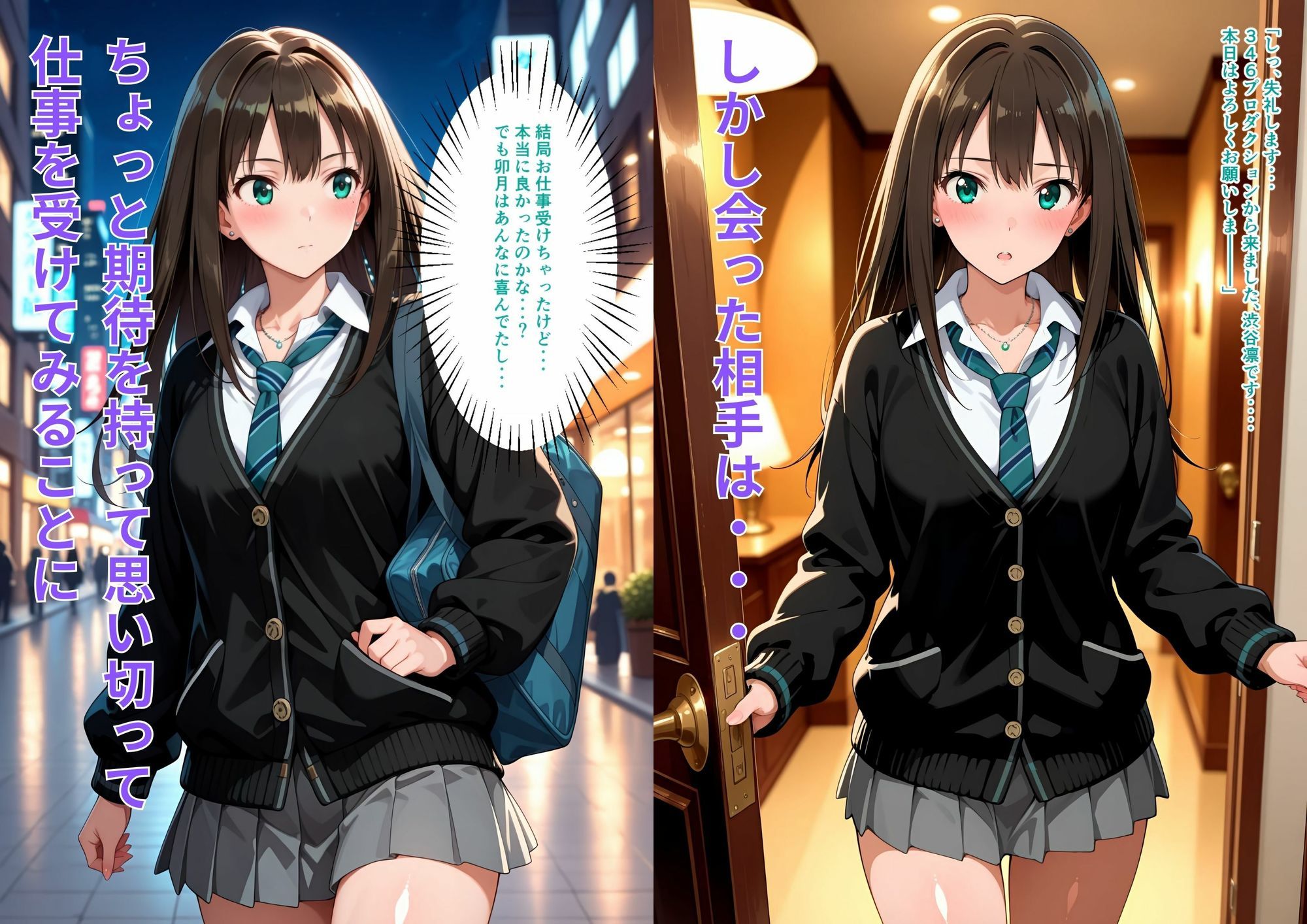 クールなあの子も...ほんとはえっちなことが大好きなスケベっ娘