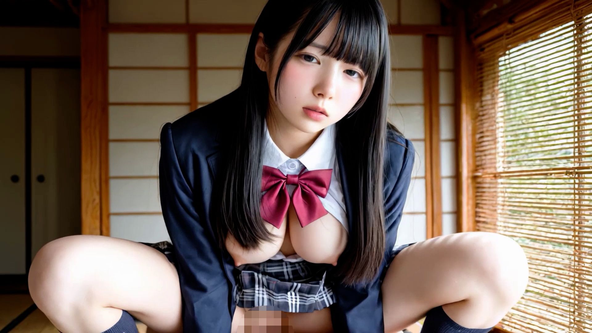 【4K神画質】田舎の清楚JK100人と淫乱セックス【115分】