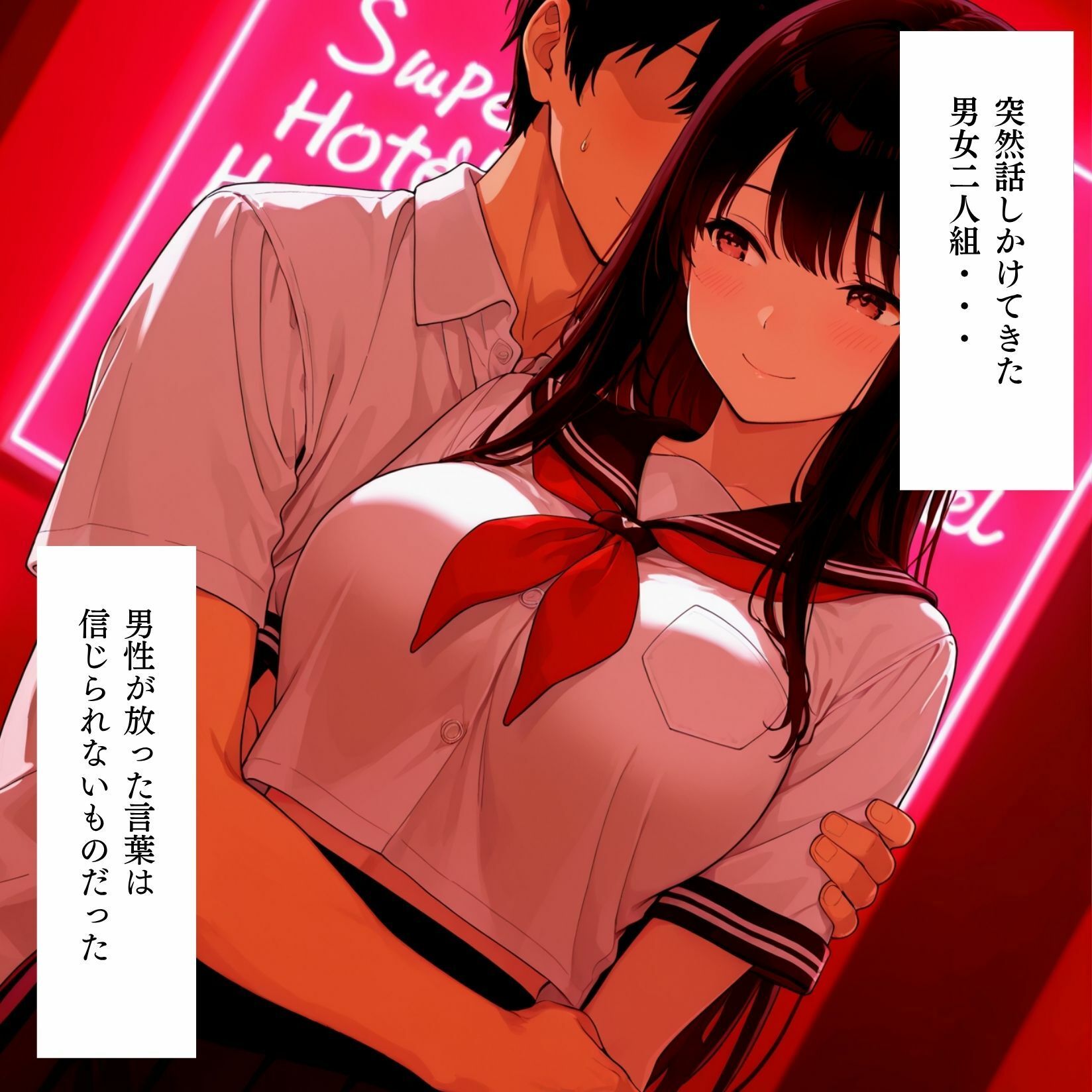 女子校生×寝取らせ〜通行人の俺に彼女を寝取らせるクズ彼氏〜