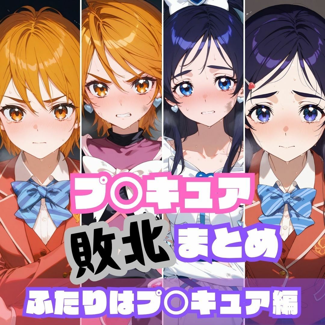 プ〇キュア敗北まとめ総集編