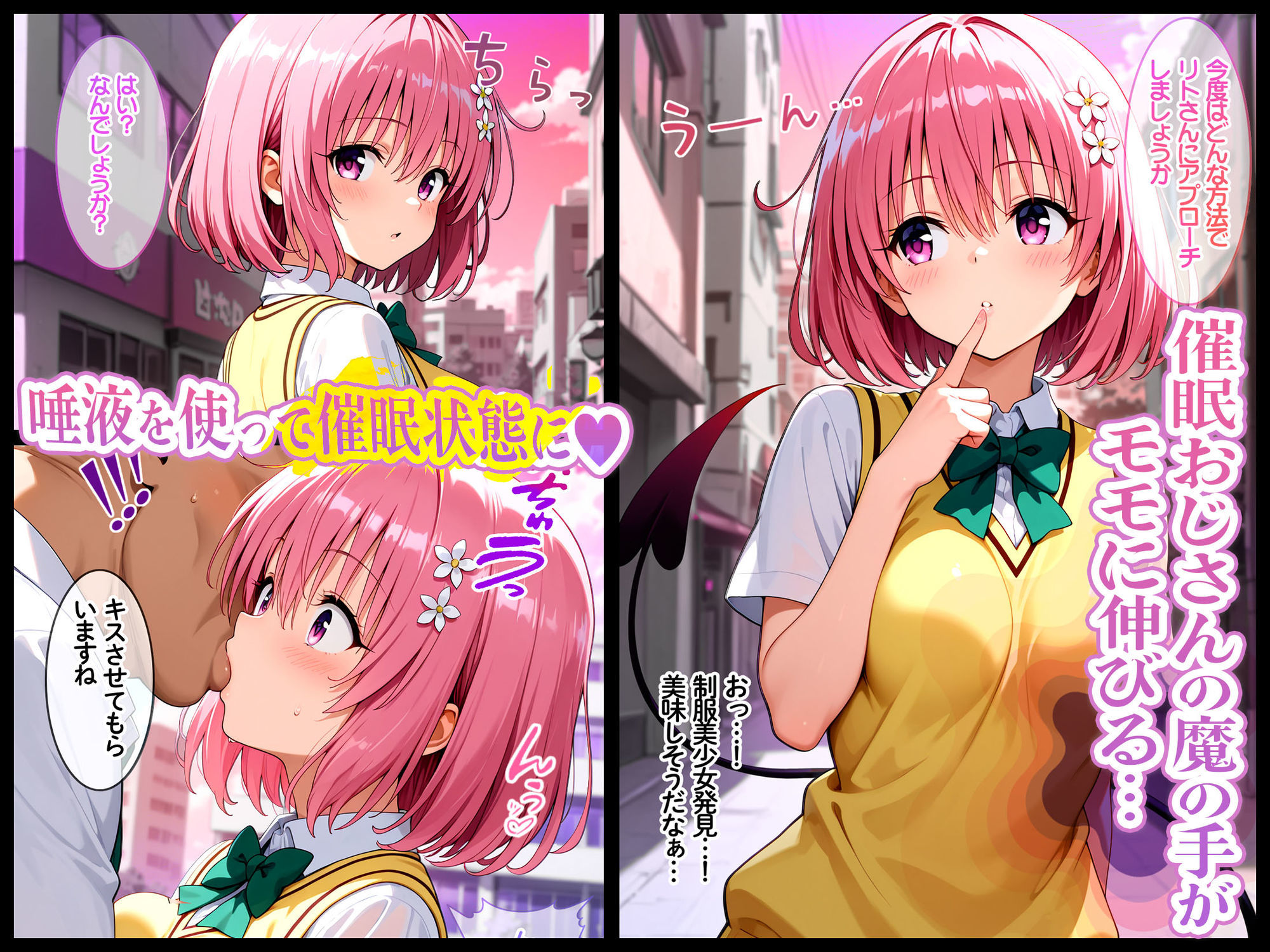 キスで意識トロトロ…催●いいなり調教  〜前編〜