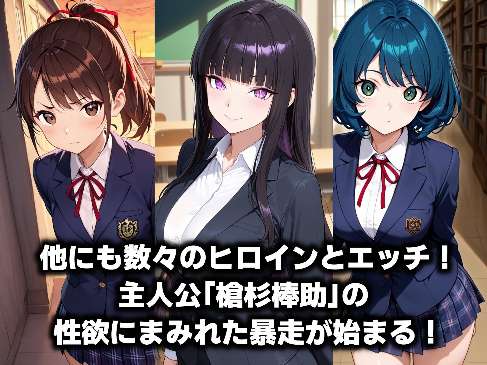 俺のチートスキル『魅了肉棒（マジカルチ●ポ）』がチートすぎて即堕ち学園ハーレム目指せるんですが！？