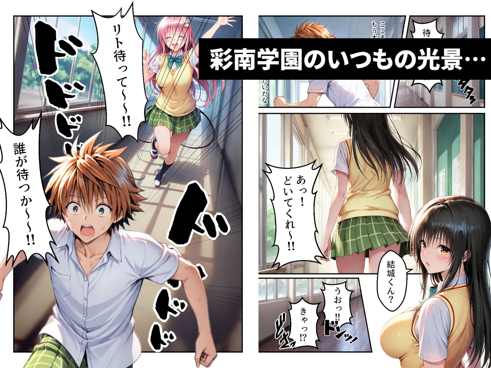 ガちんぽバトル！！ 〜ハレンチ風紀委員VS小悪魔お姫様〜