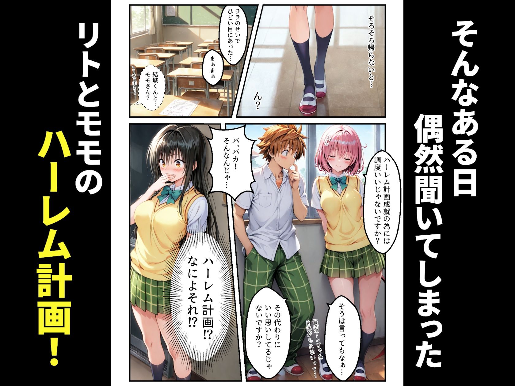 ガちんぽバトル！！ 〜ハレンチ風紀委員VS小悪魔お姫様〜