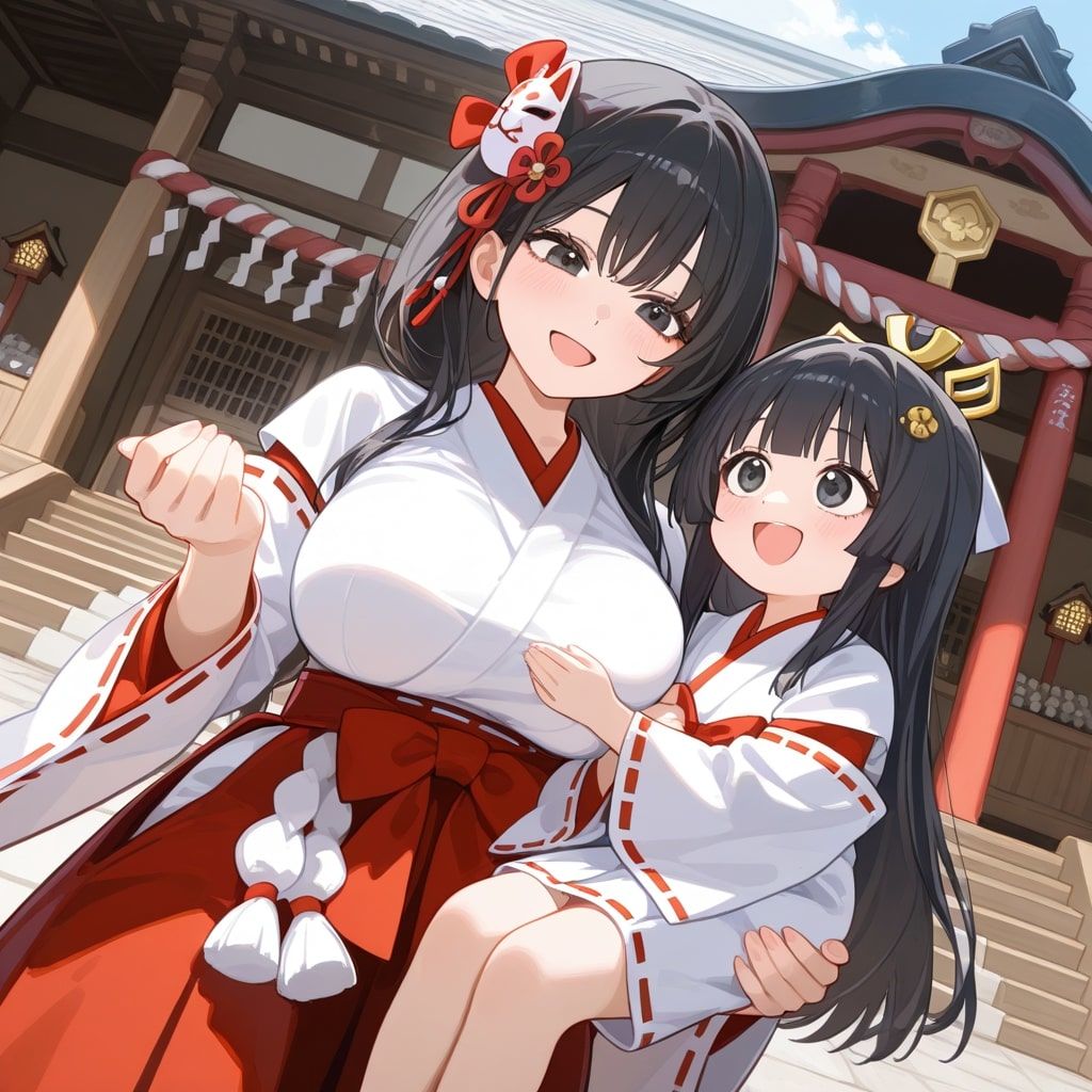 田舎の幼馴染と婚約していたのに・・・地元の風習で巨乳巫女姉妹と妊活ハーレムセックス