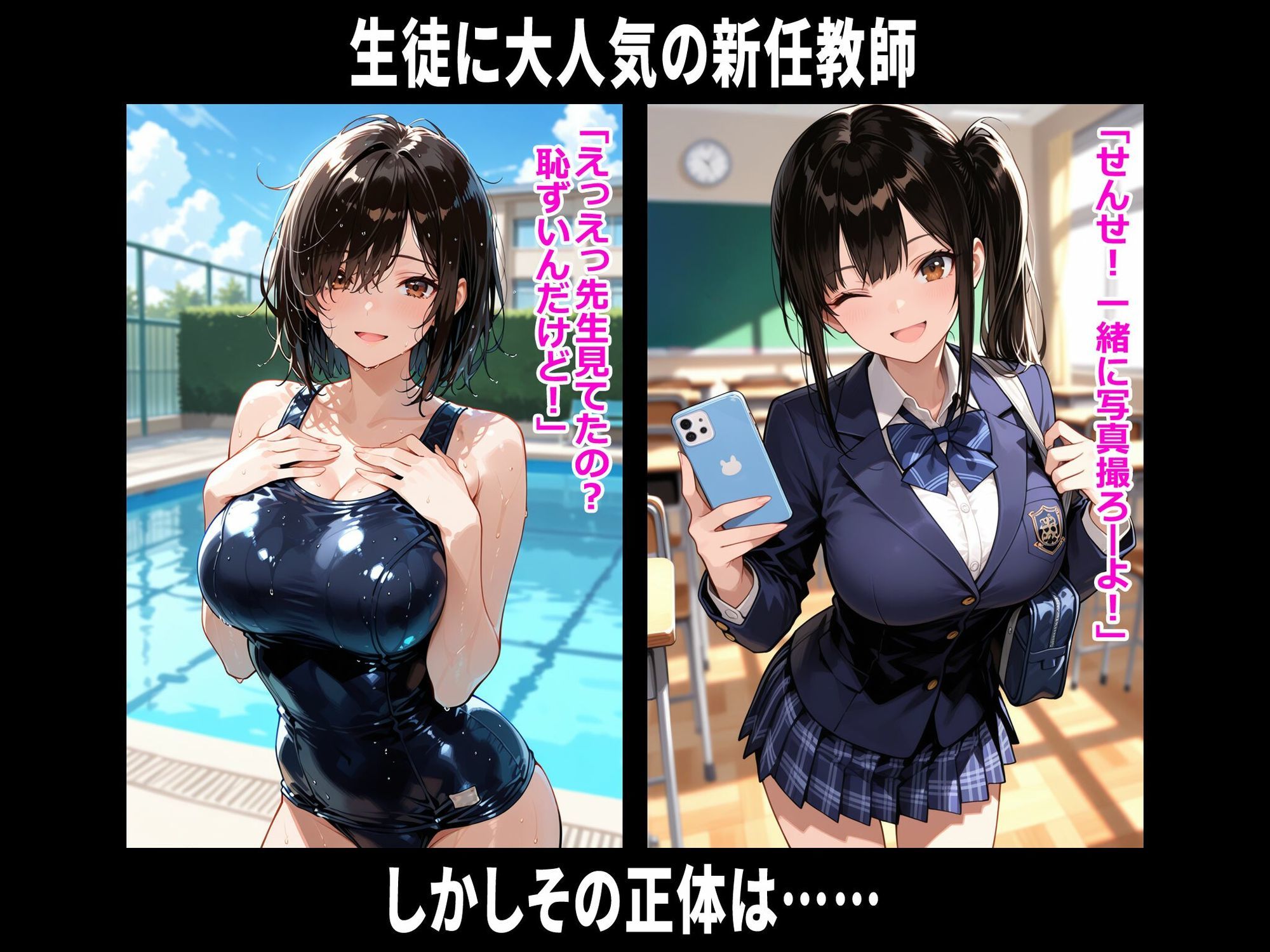 巨乳学園レ〇プ事件被害者録Vol.2 即出し2コマ