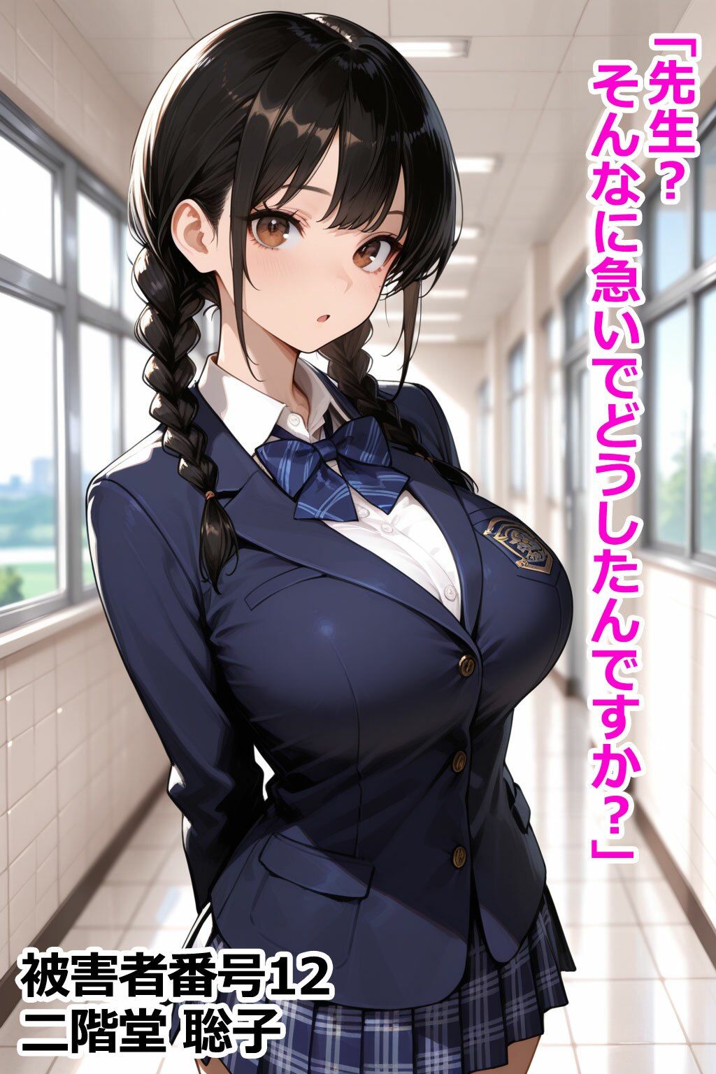 巨乳学園レ〇プ事件被害者録Vol.2 即出し2コマ