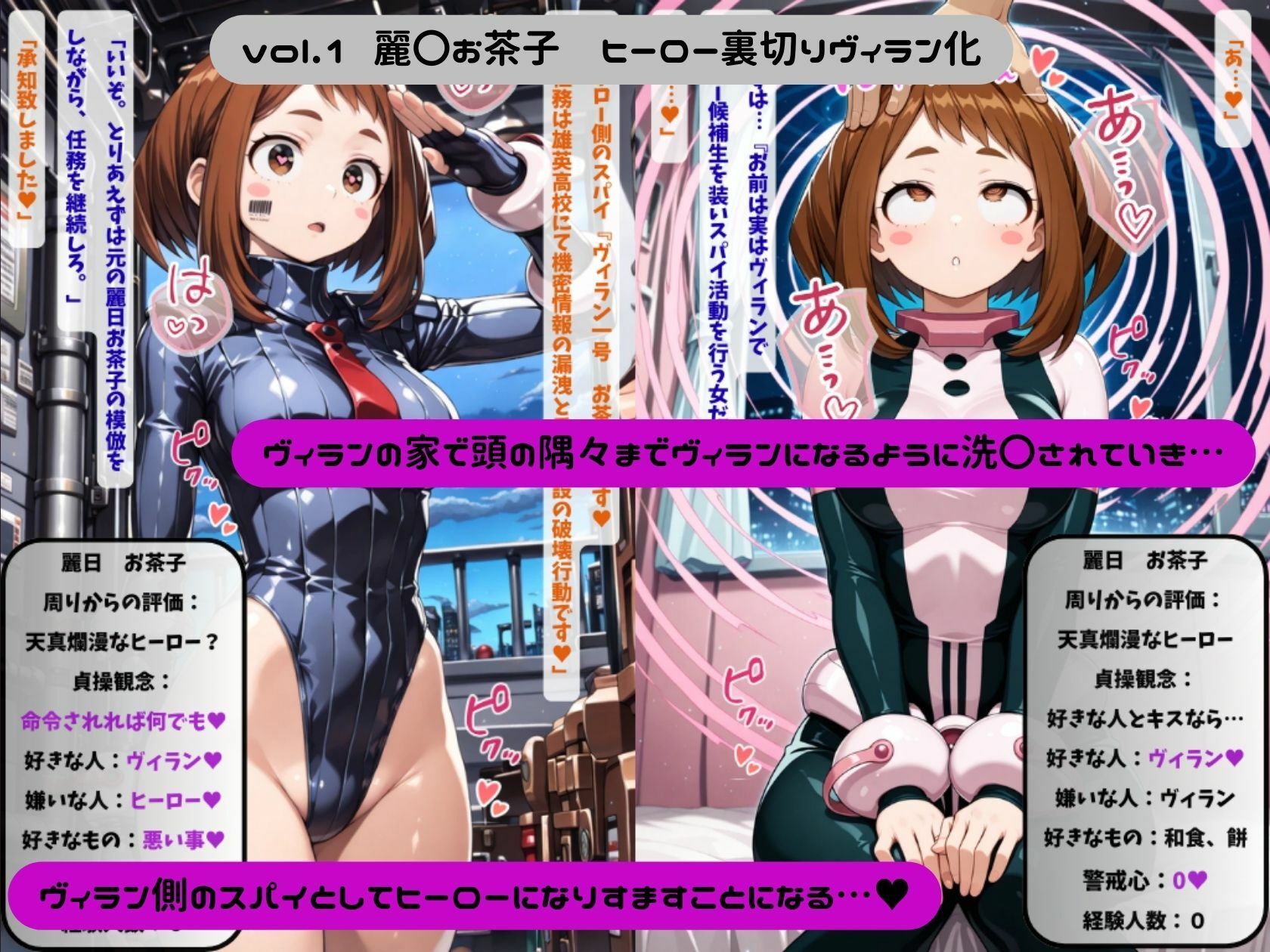 僕のヴィランアカデミア― 洗脳と人格排泄で悪堕ちするヒーロー ―