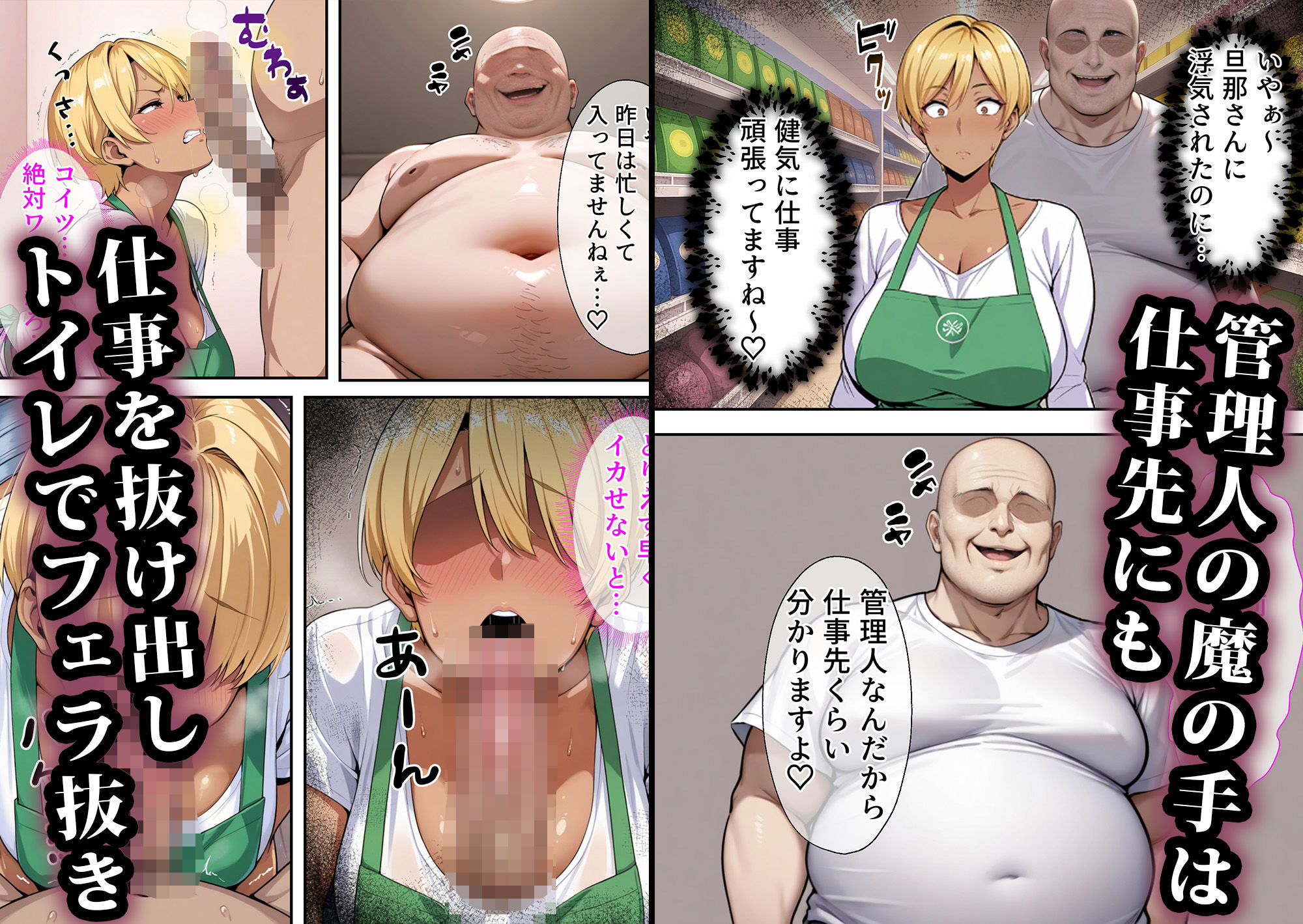 寝取られマンション〜元ヤン人妻編