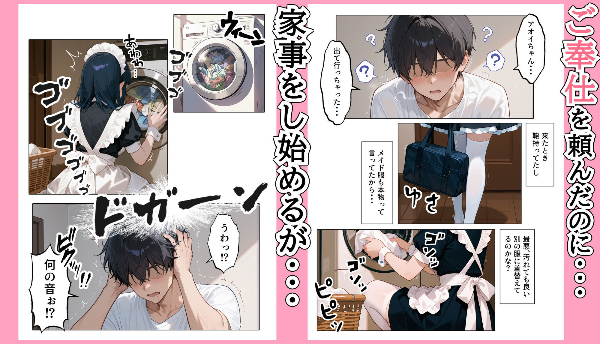 ラブドール頼んだら、メイドが来た