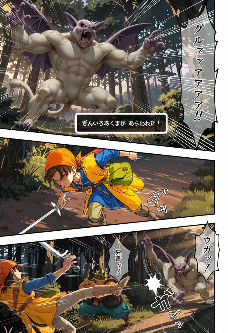 森と洞窟と魔物と囚われし女魔道士