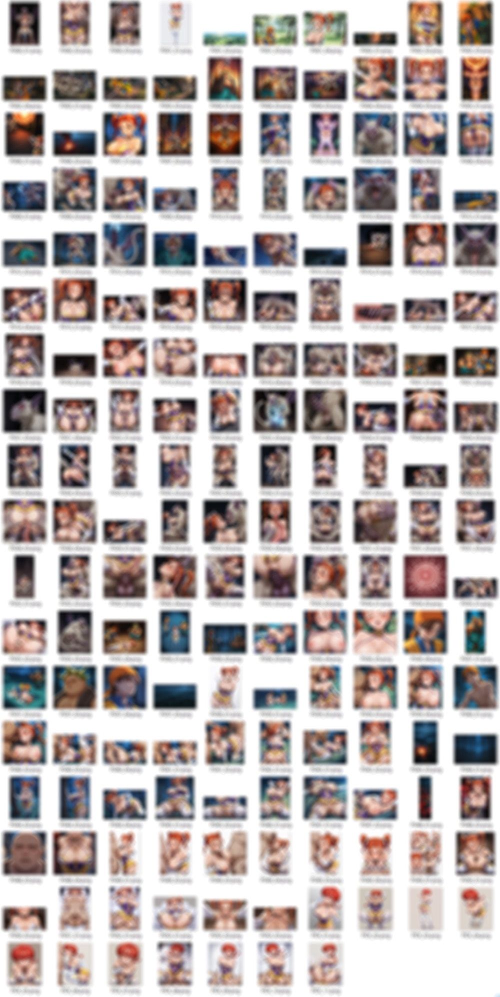 森と洞窟と魔物と囚われし女魔道士