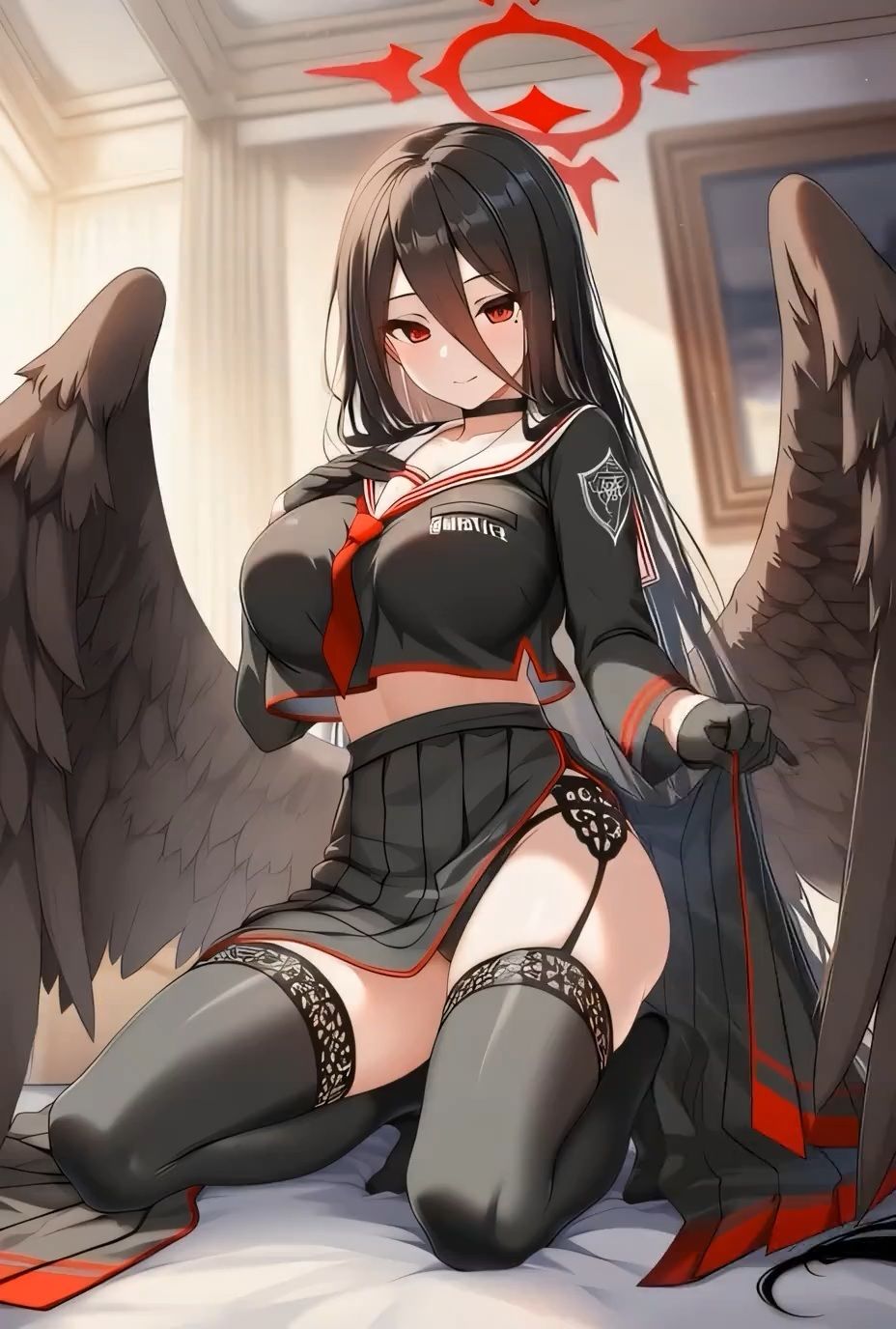 SEXシミュレーターあにめ〜しょん:ブルアカ・ハスミ
