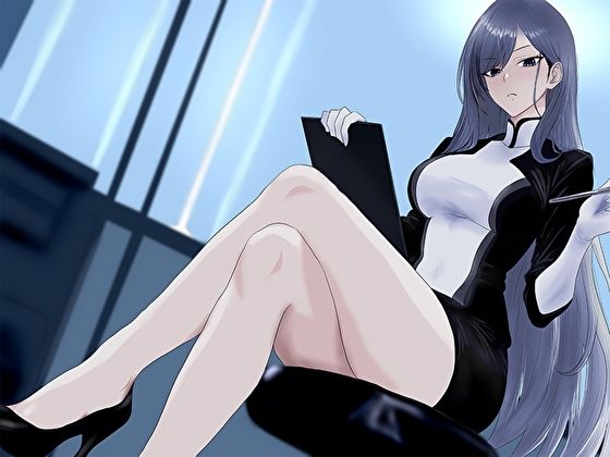 クール美女検査官の無慈悲な評価と冷酷オナサポによる事務的矯正射精指導「この射精レベル…ちん差値低すぎですね」