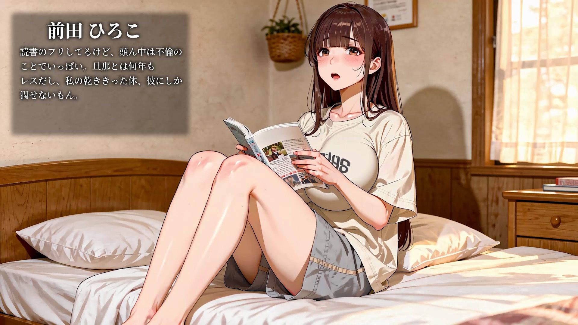 【4K神画質アニメ】巨乳人妻100人と濃厚不倫セックス【126分】