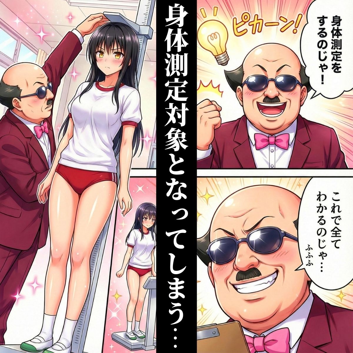 ワシ流 身体測定だよ〜ん HARU＆YUI編